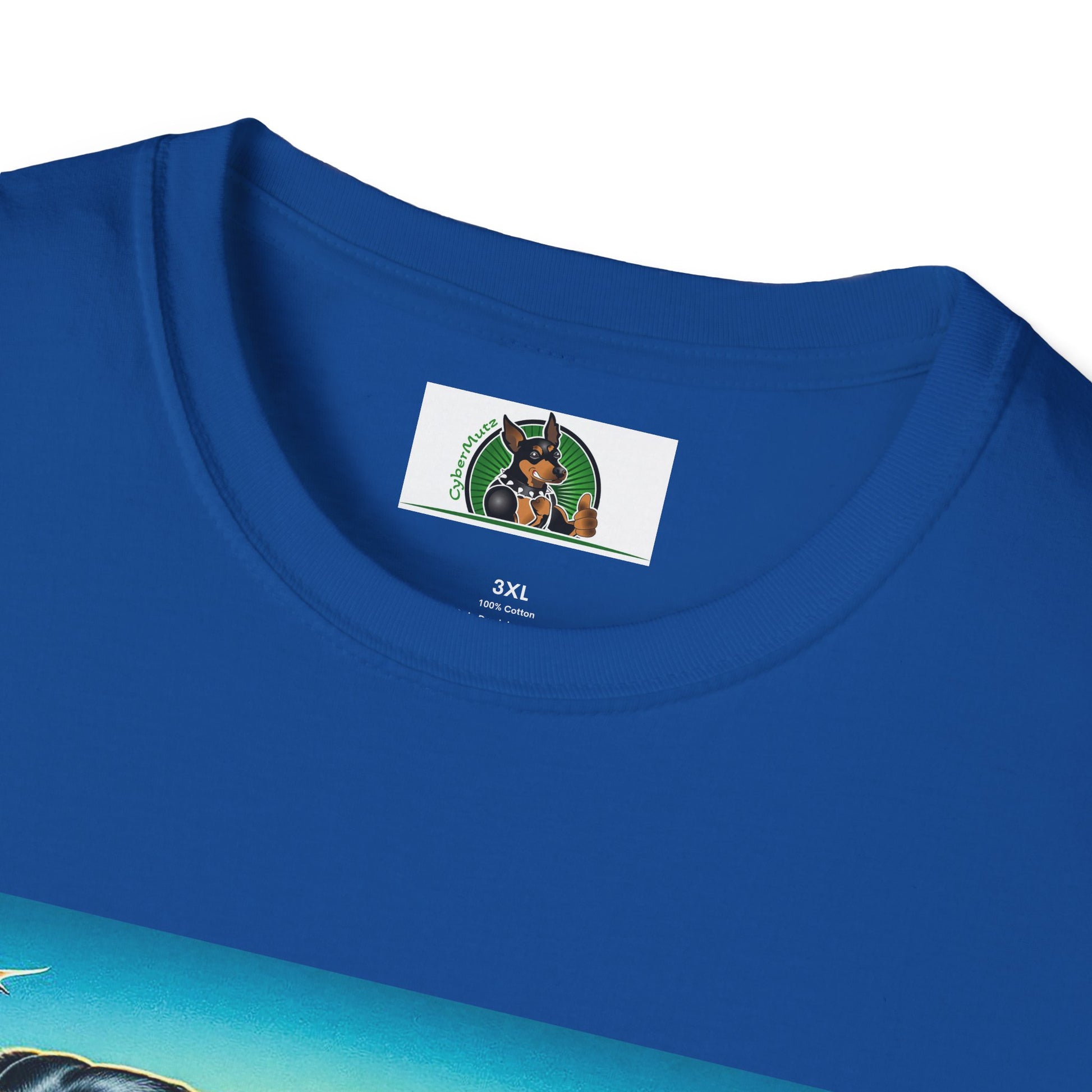 Dachshund car driving t shirt T-Shirt Printify