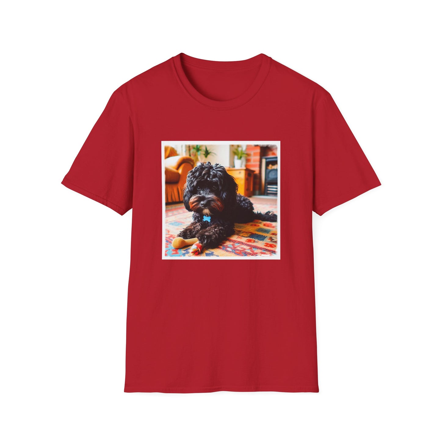 CockerPoo T-Shirt Printify S Cherry Red