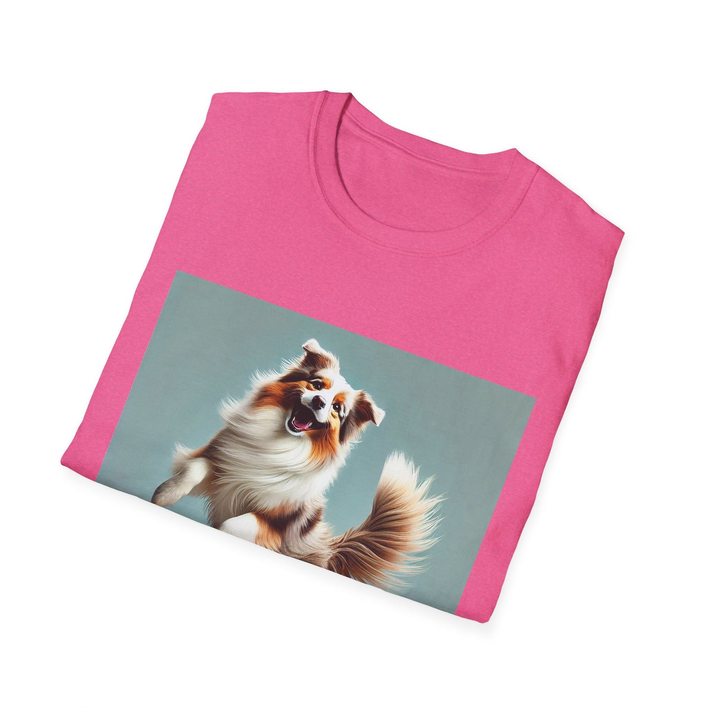 Dog Lover T-Shirt - Dancing Dog Australian Shepherd