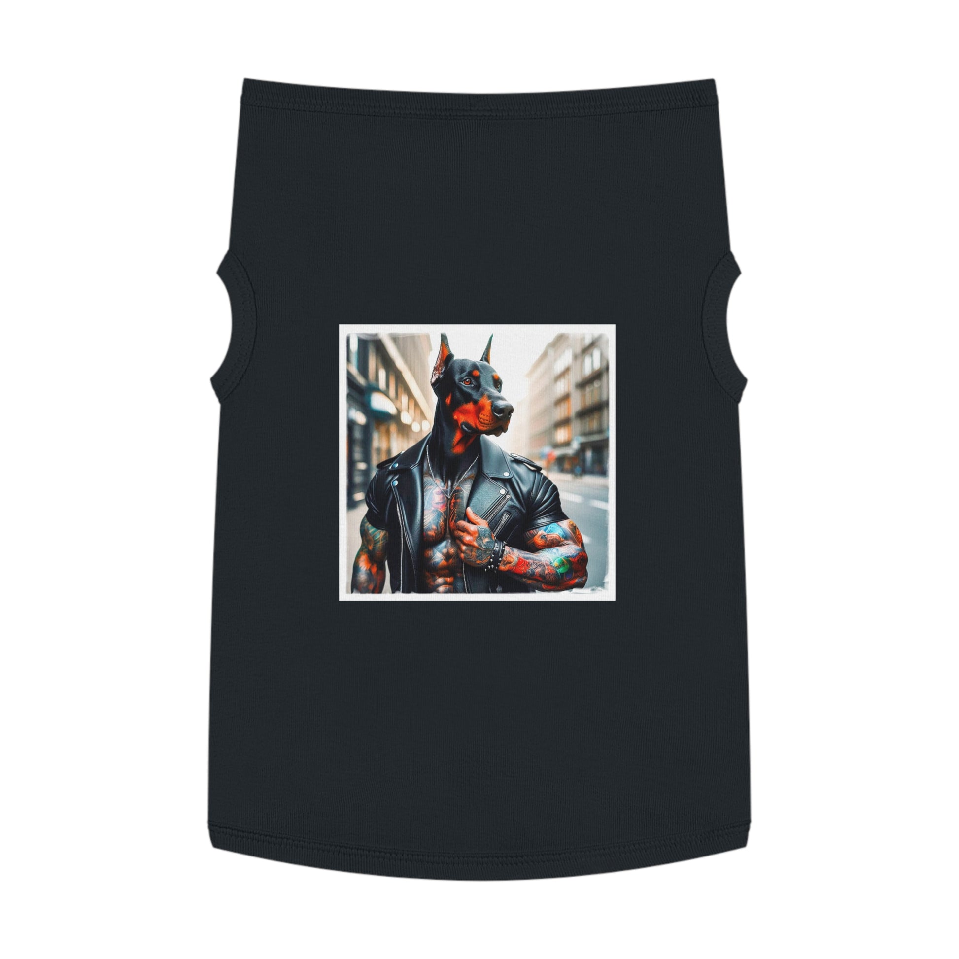 Pet Tank Top Doberman Pets Printify