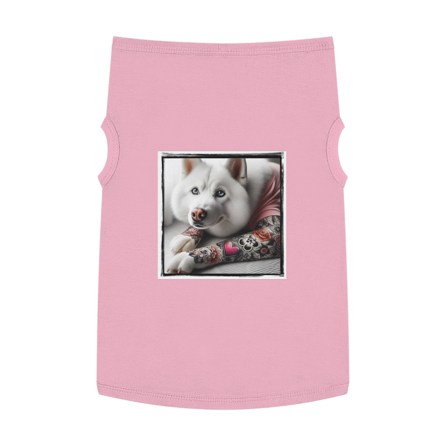 Pet Tank Top Husky Pets Printify XL Pink 