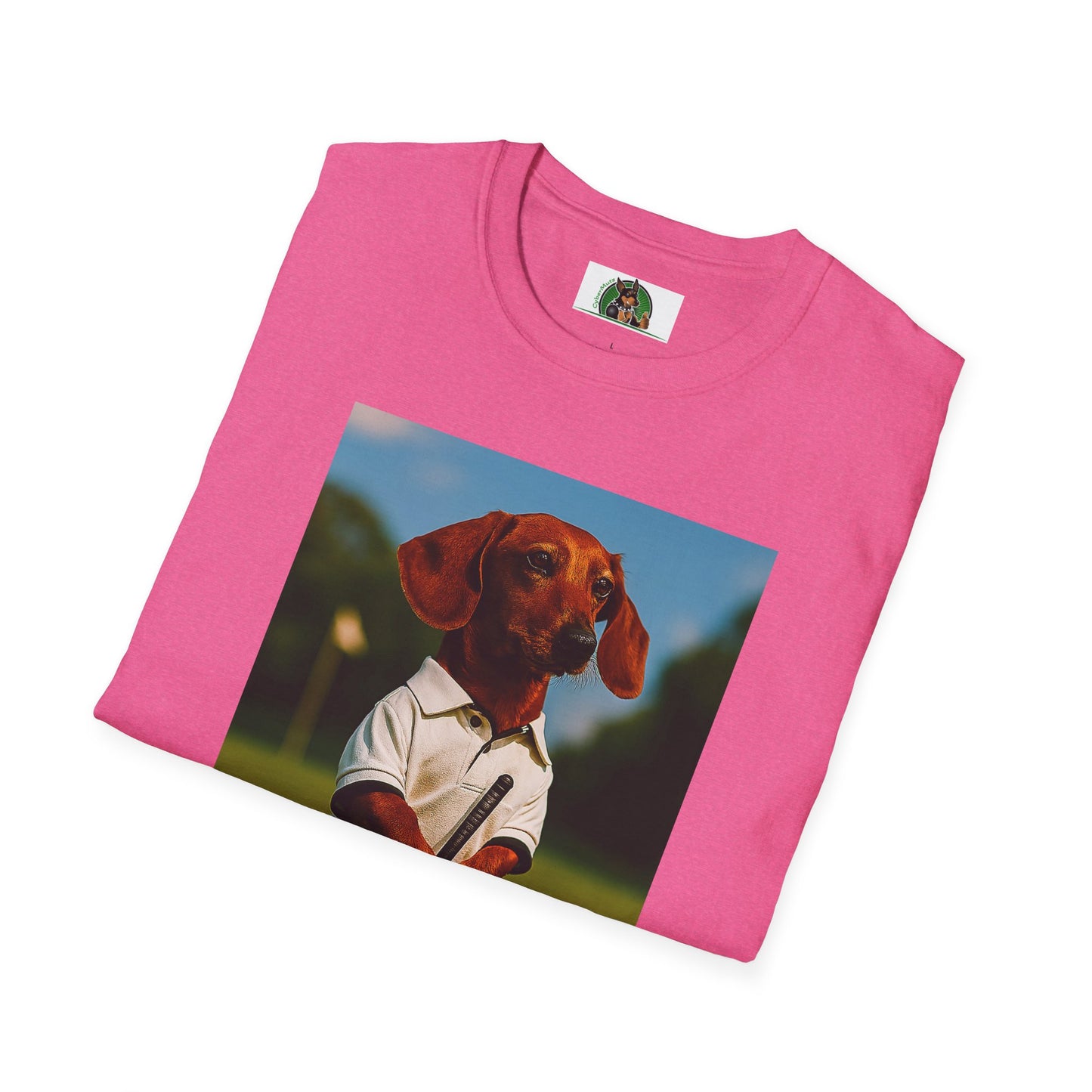 Sports Dachshund Golf T-Shirt