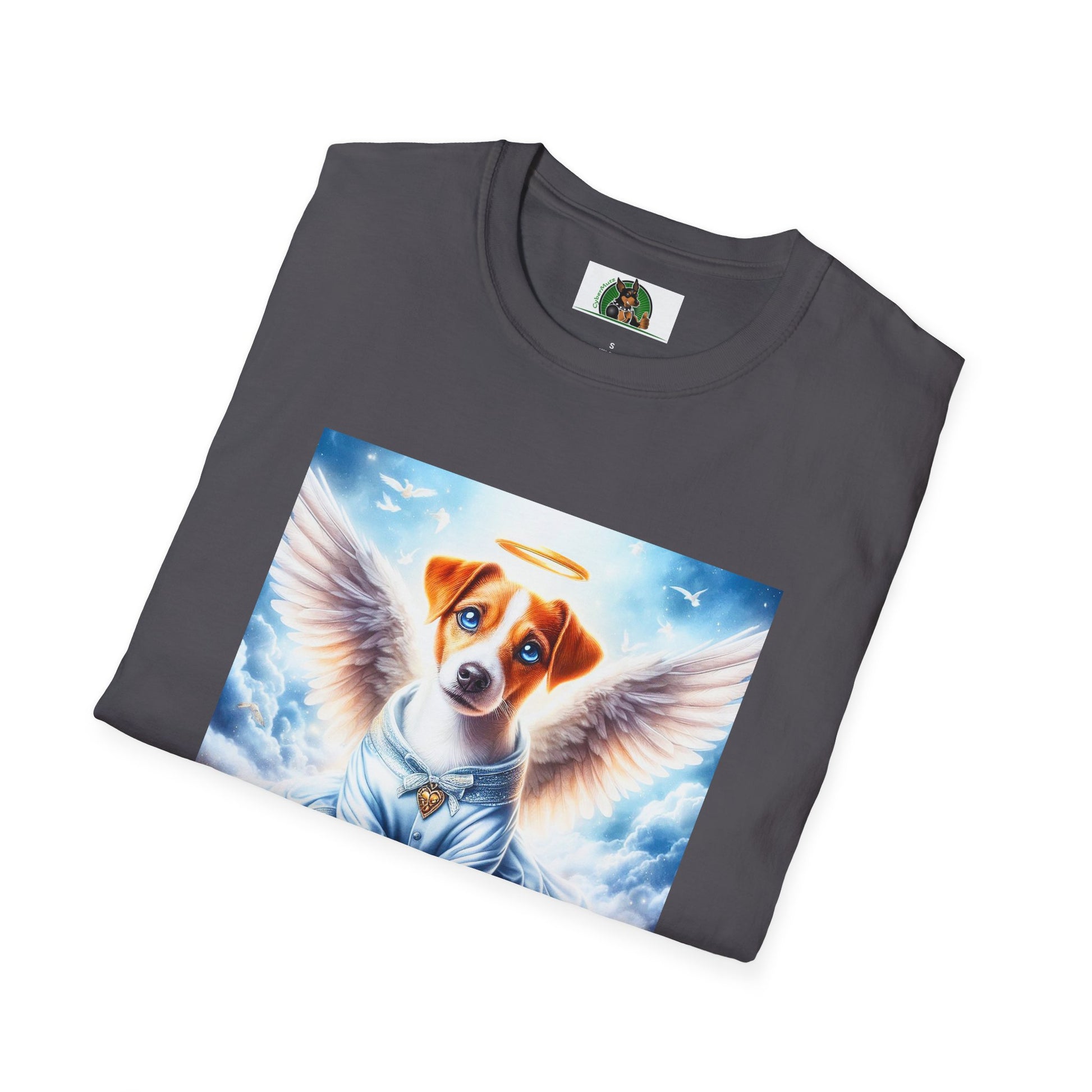 Jack Russell Pajama Puppy Angel T-Shirt Printify