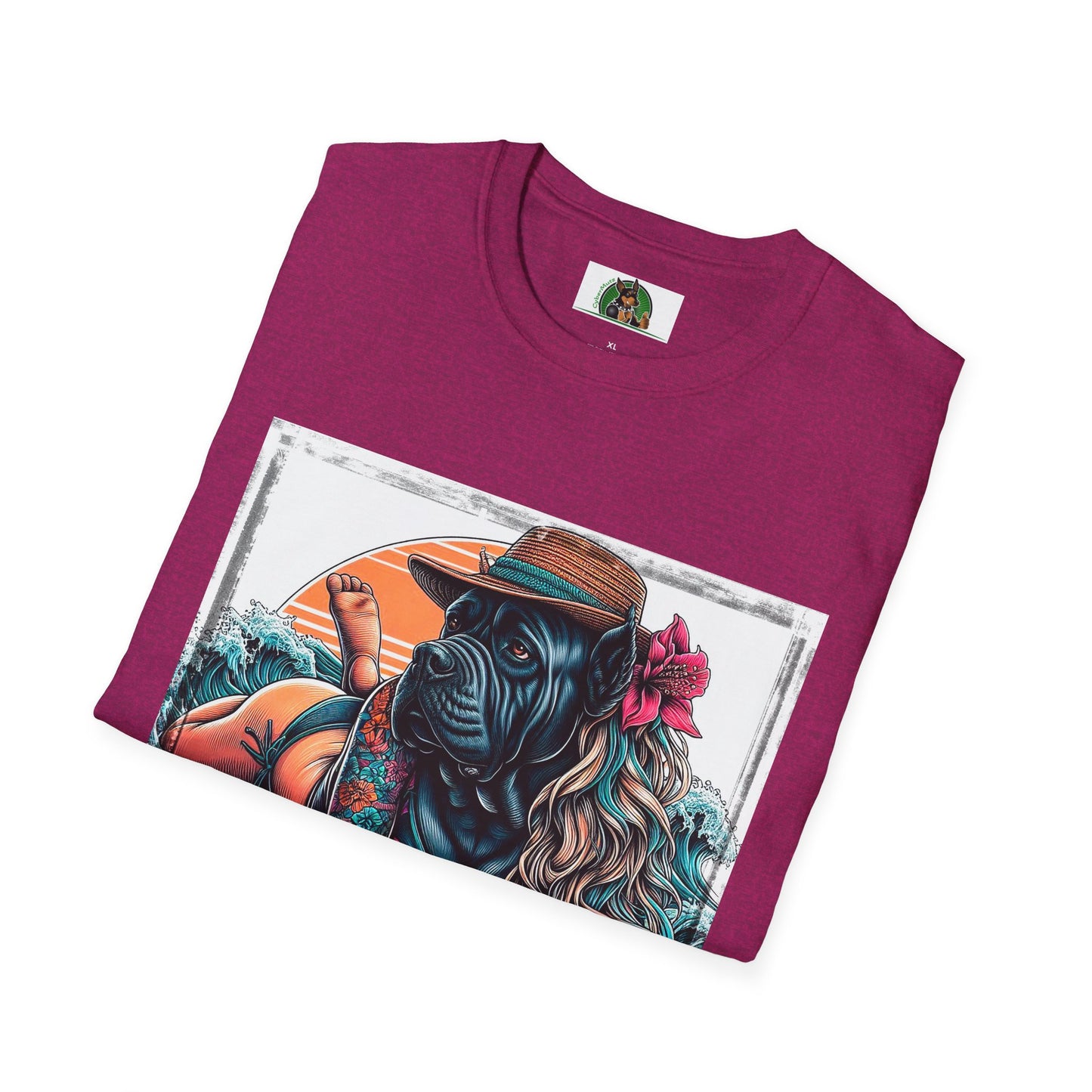 Cane Corso Female Surfer TShirt