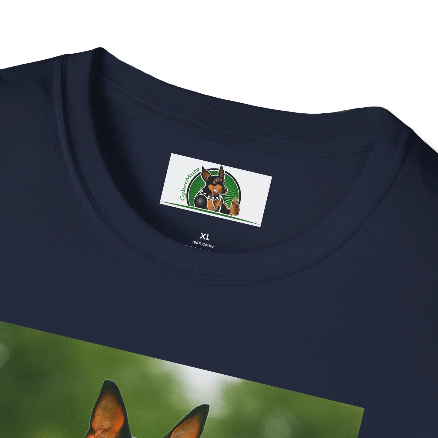 Miniature Pinscher 'Min Pin Golf Tee' T-Shirt — Sports Dog Lover Golf Shirt T-Shirt Printify