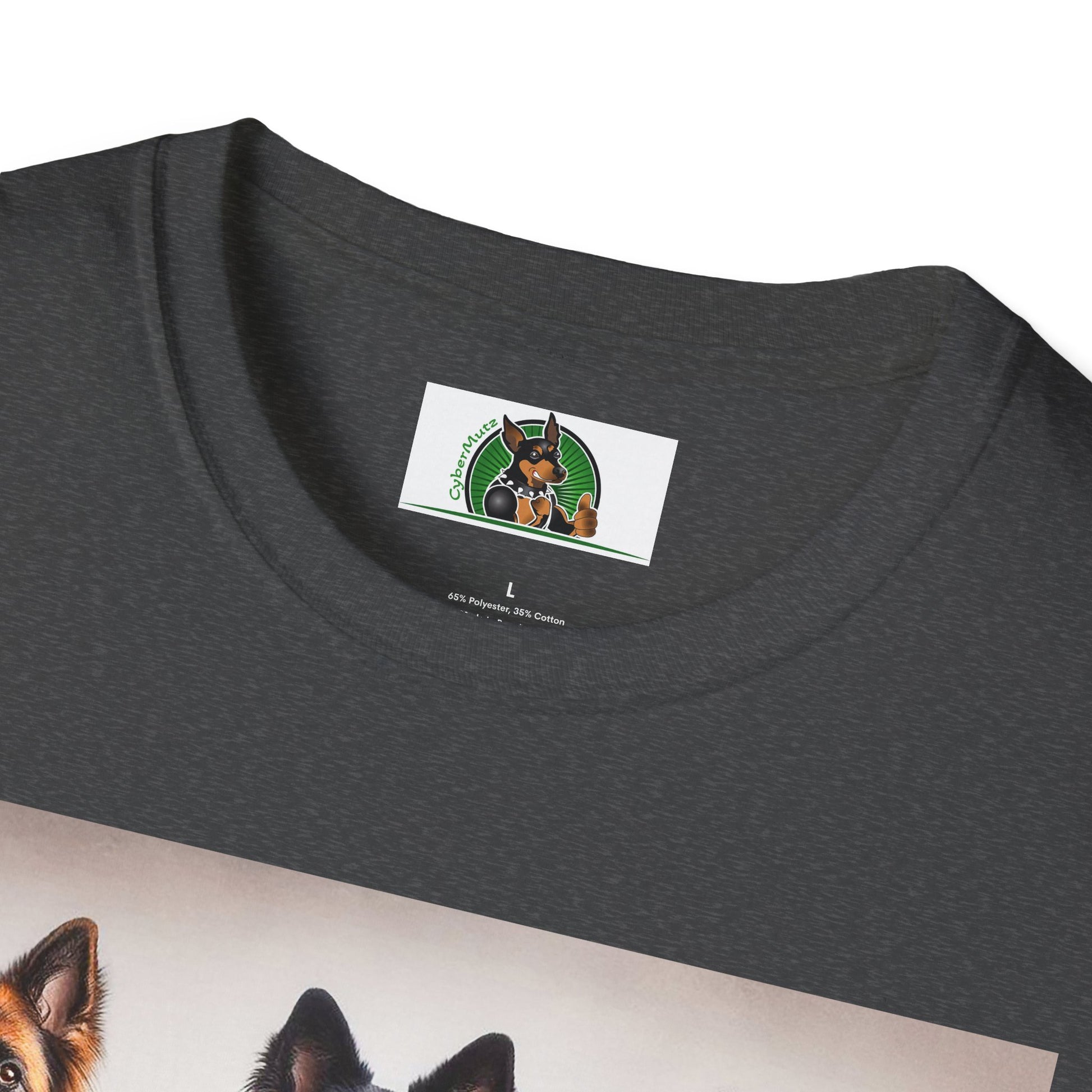 German Shepherd pretty ballerinas shirt T-Shirt Printify