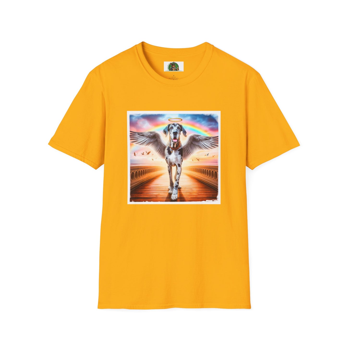 Great Dane T-Shirt Printify S Gold