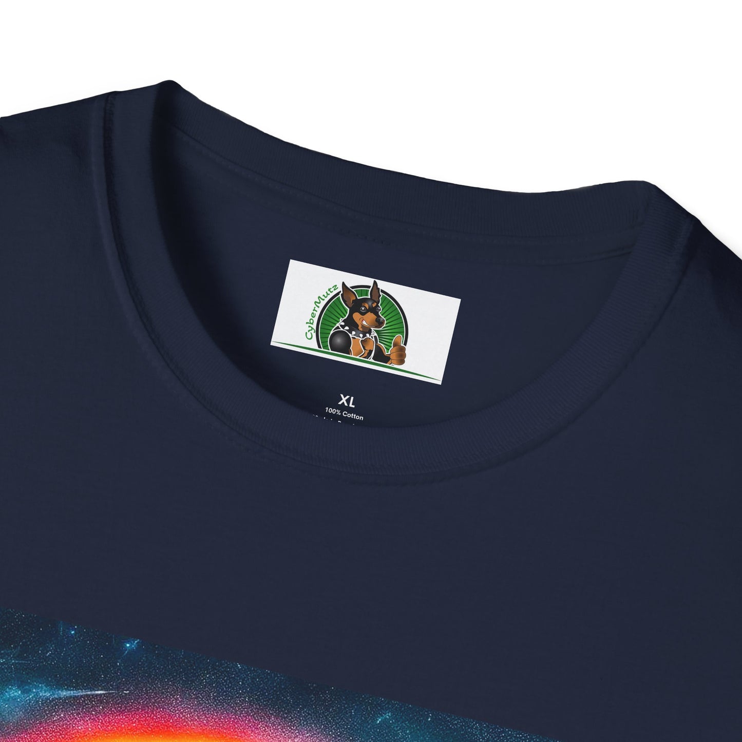 Jack Russell Moonlit Rainbow Bridge T-Shirt Printify