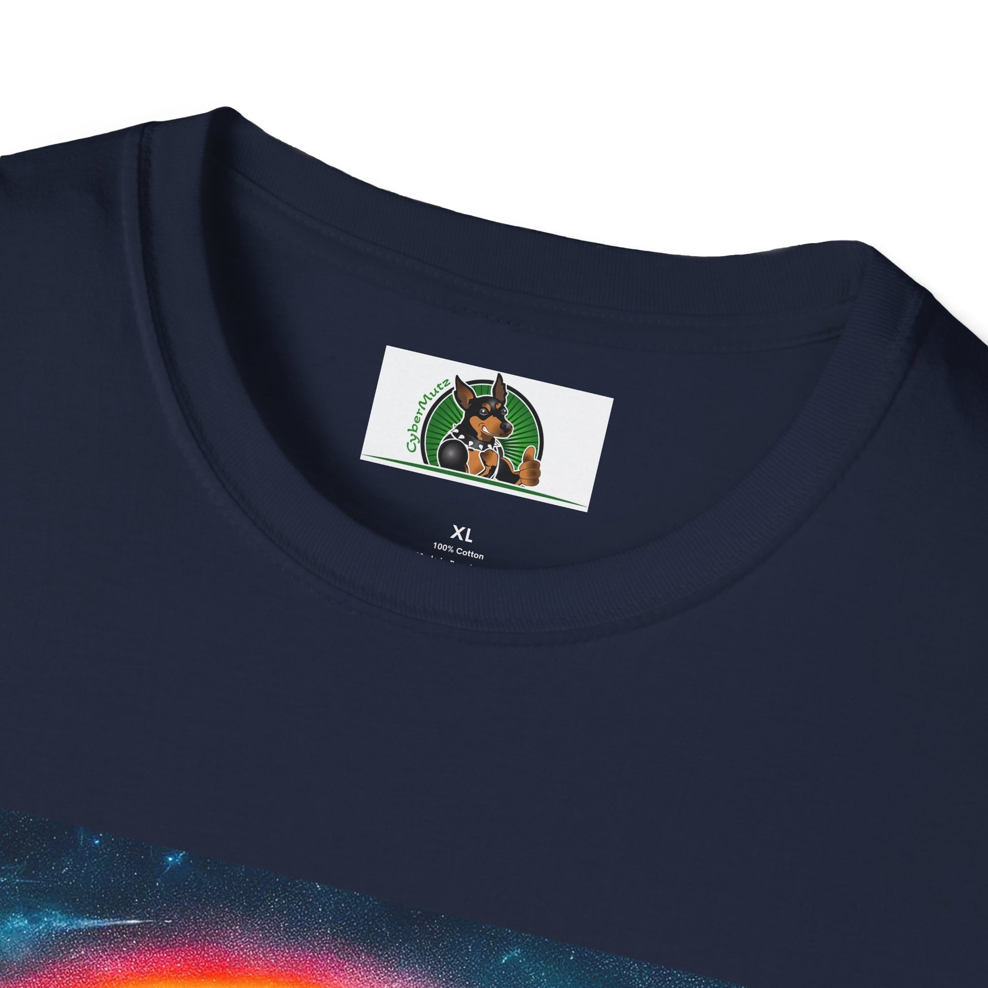 Jack Russell Moonlit Rainbow Bridge T-Shirt Printify
