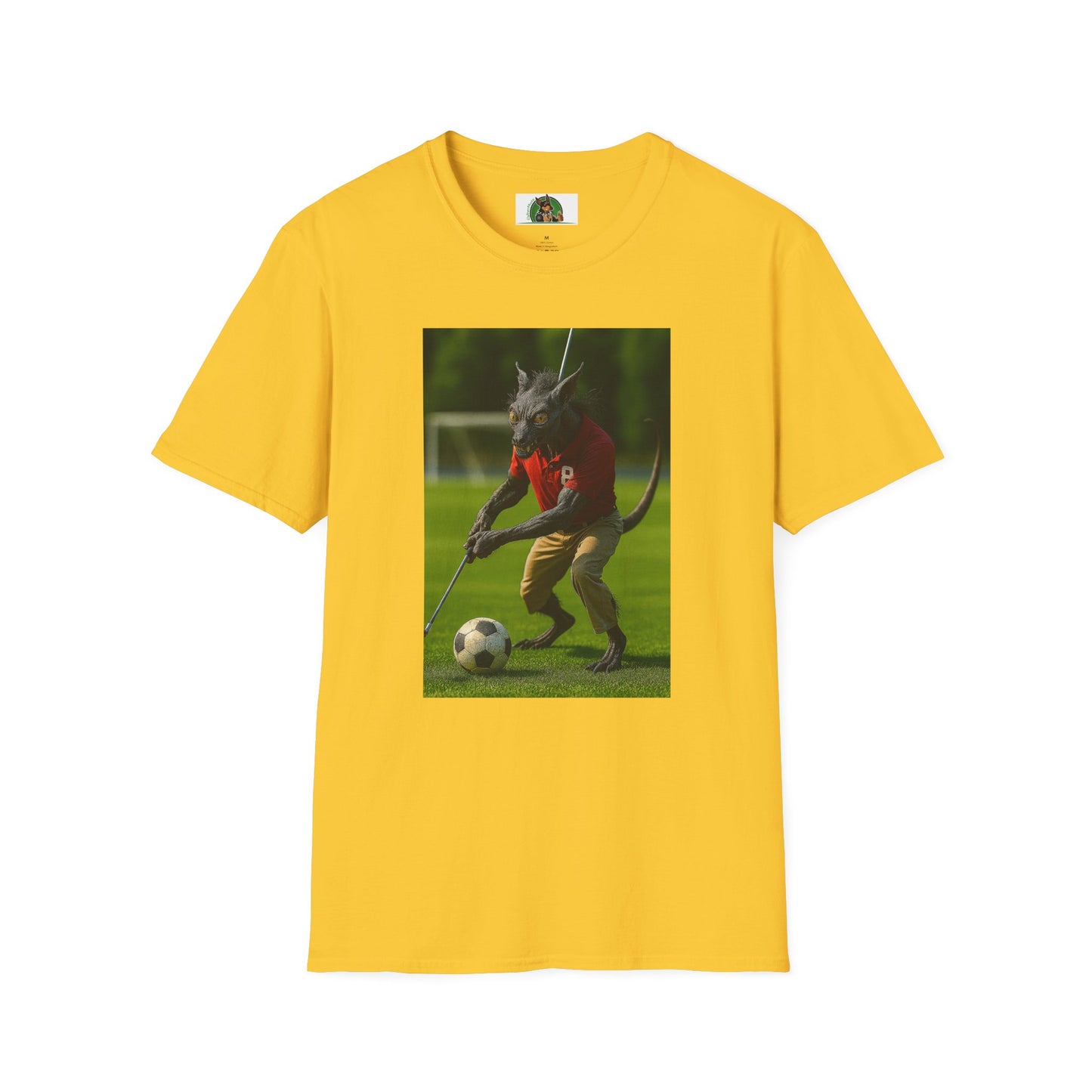 Golf Chupacabra T-Shirt Sports T-Shirt Printify Daisy S