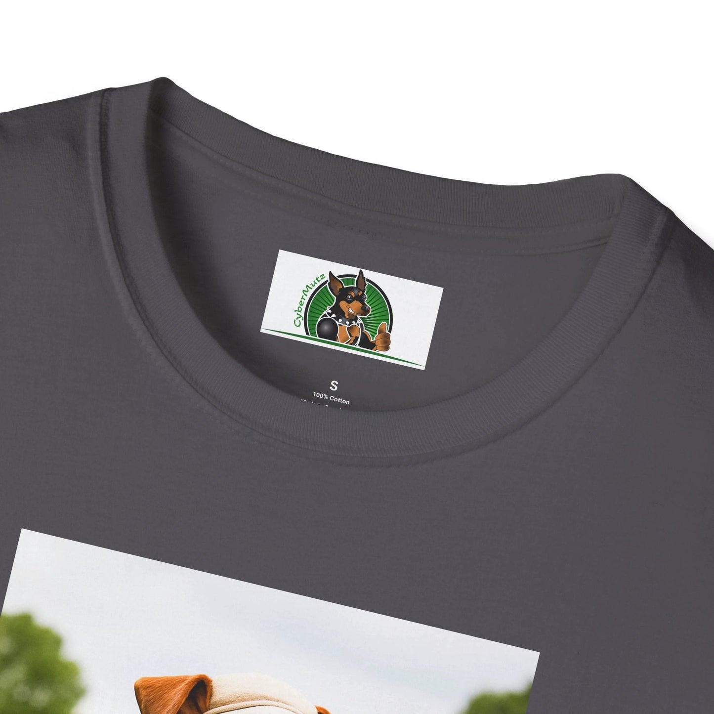 Jack Russell Golf Tee — Sports Dog T-Shirt T-Shirt Printify