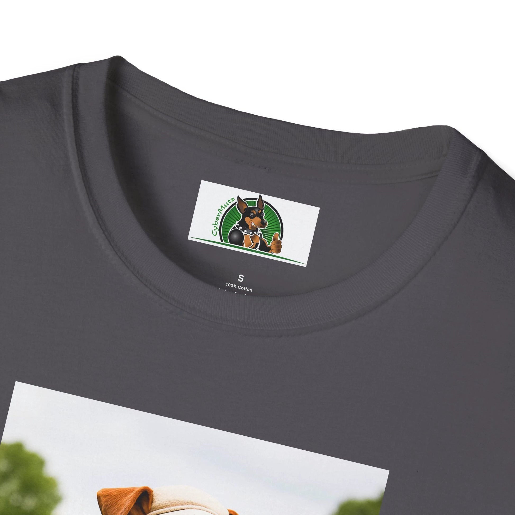 Jack Russell Golf Tee — Sports Dog T-Shirt T-Shirt Printify