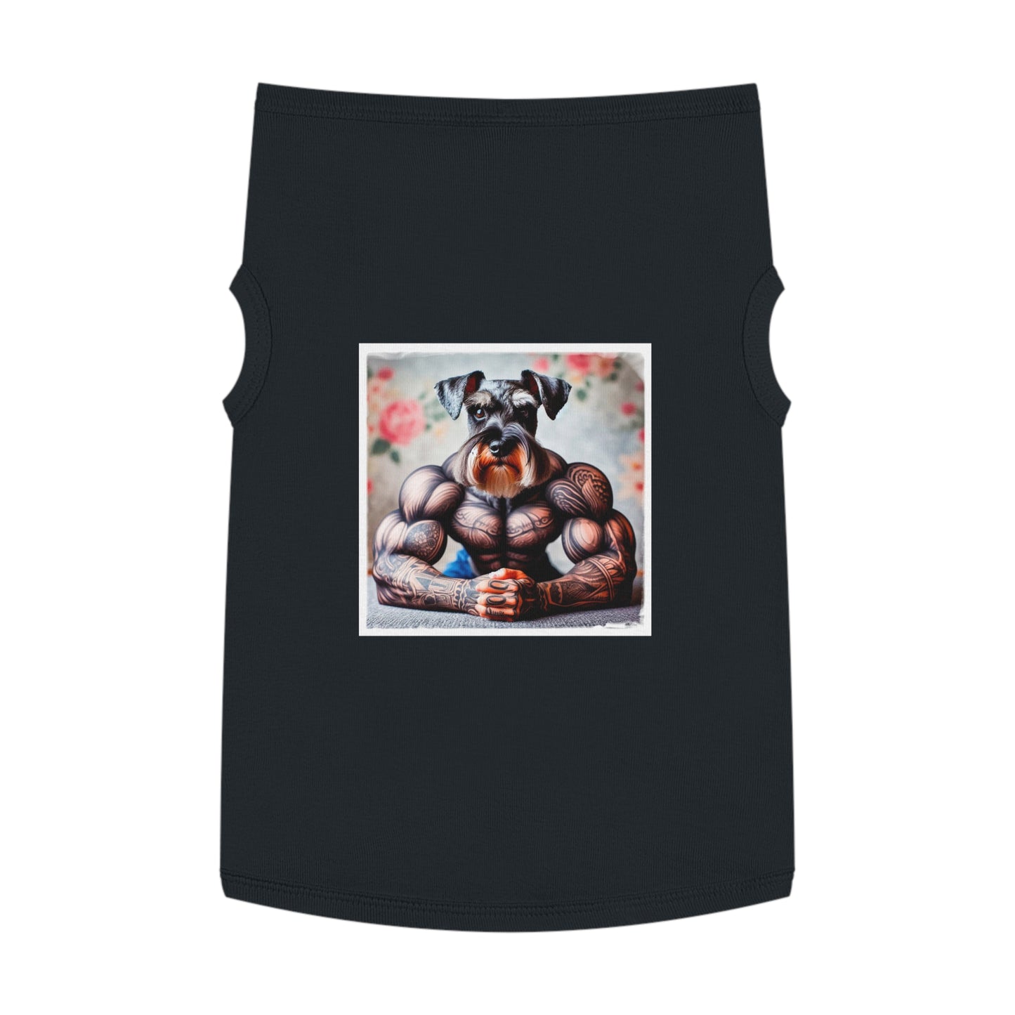 Pet Tank Top Miniature Schnauzer Pets Printify   