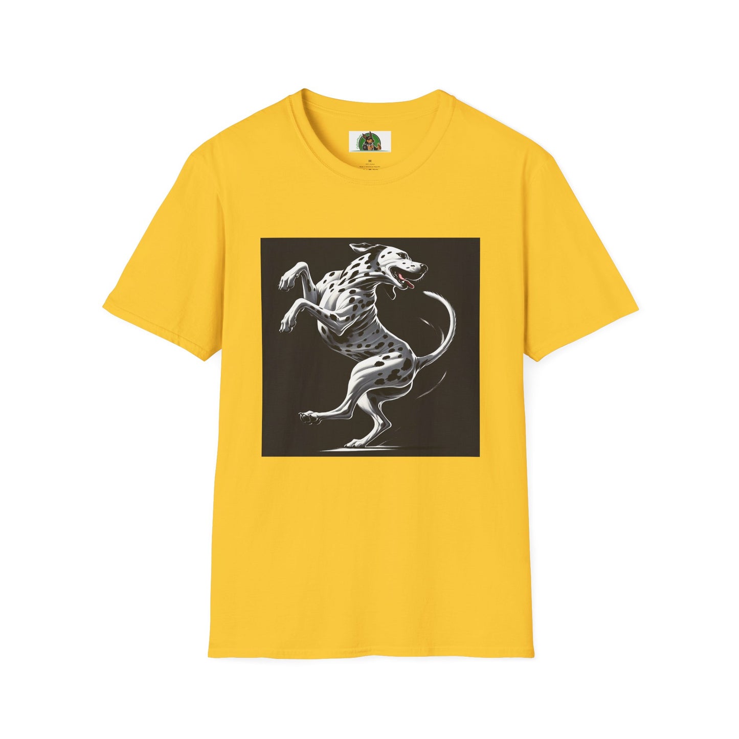 Dancing Dalmation Dog T-Shirt T-Shirt Printify S Daisy