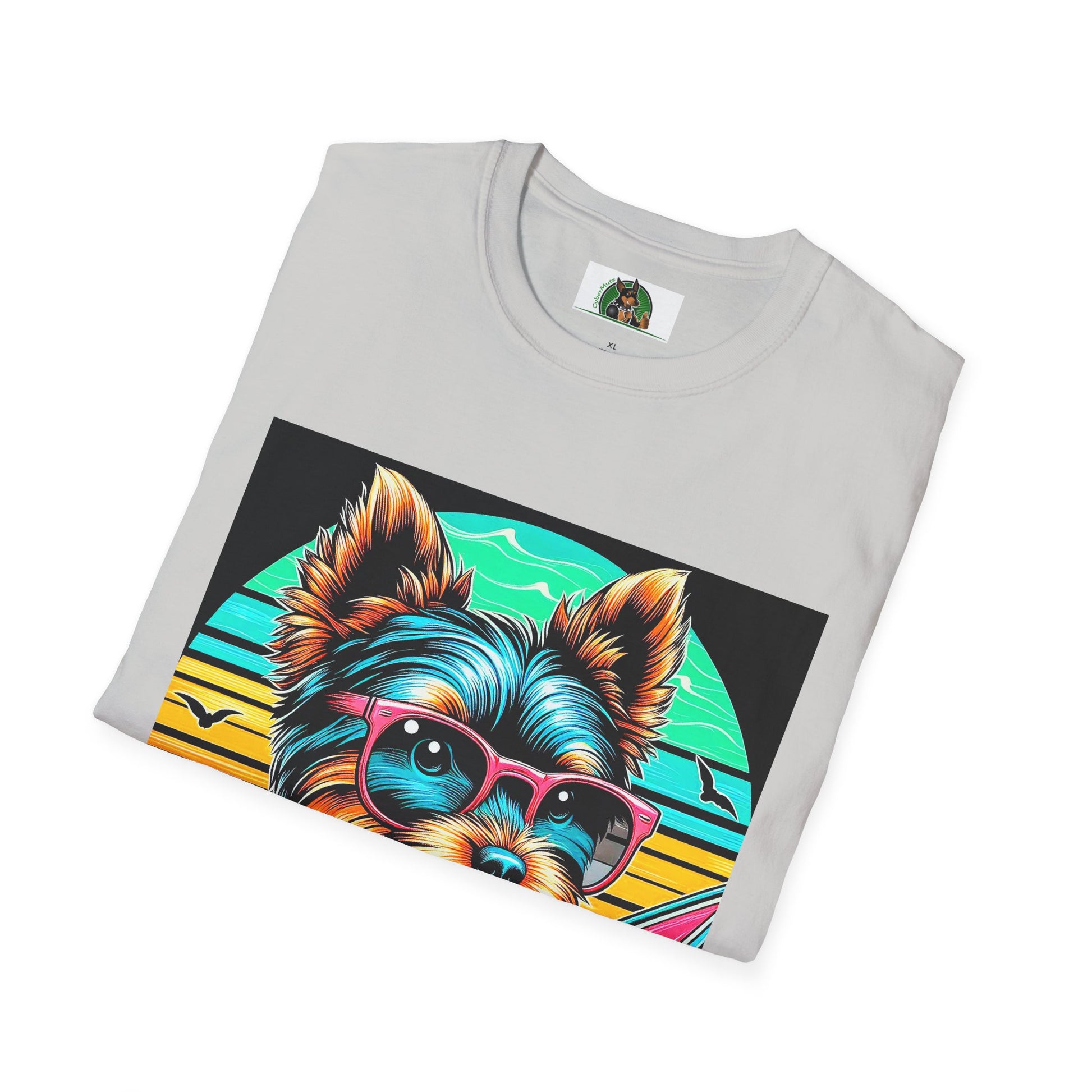 Yorkie T-Shirt Printify   