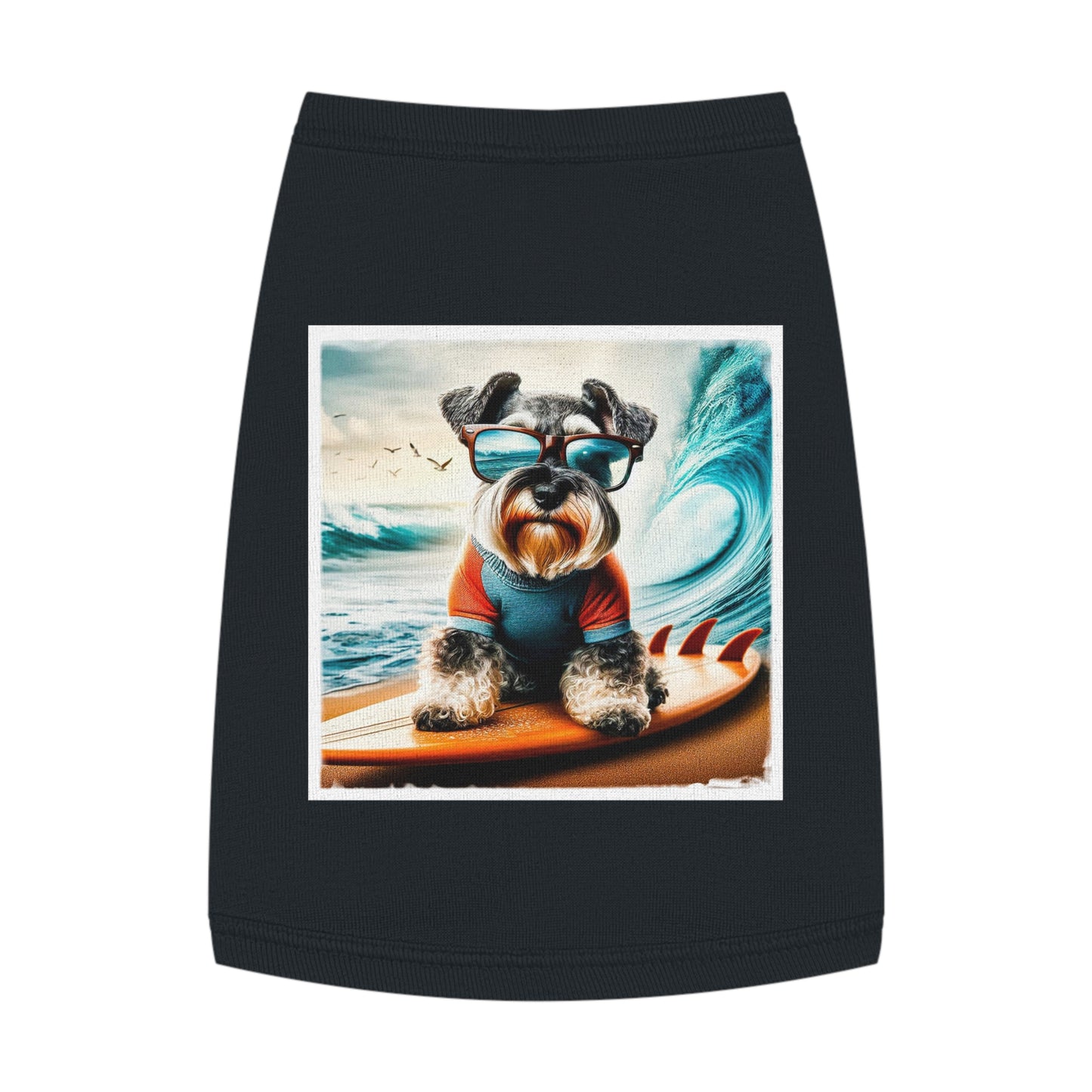 Pet Tank Top Miniature Schnauzer Pets Printify   