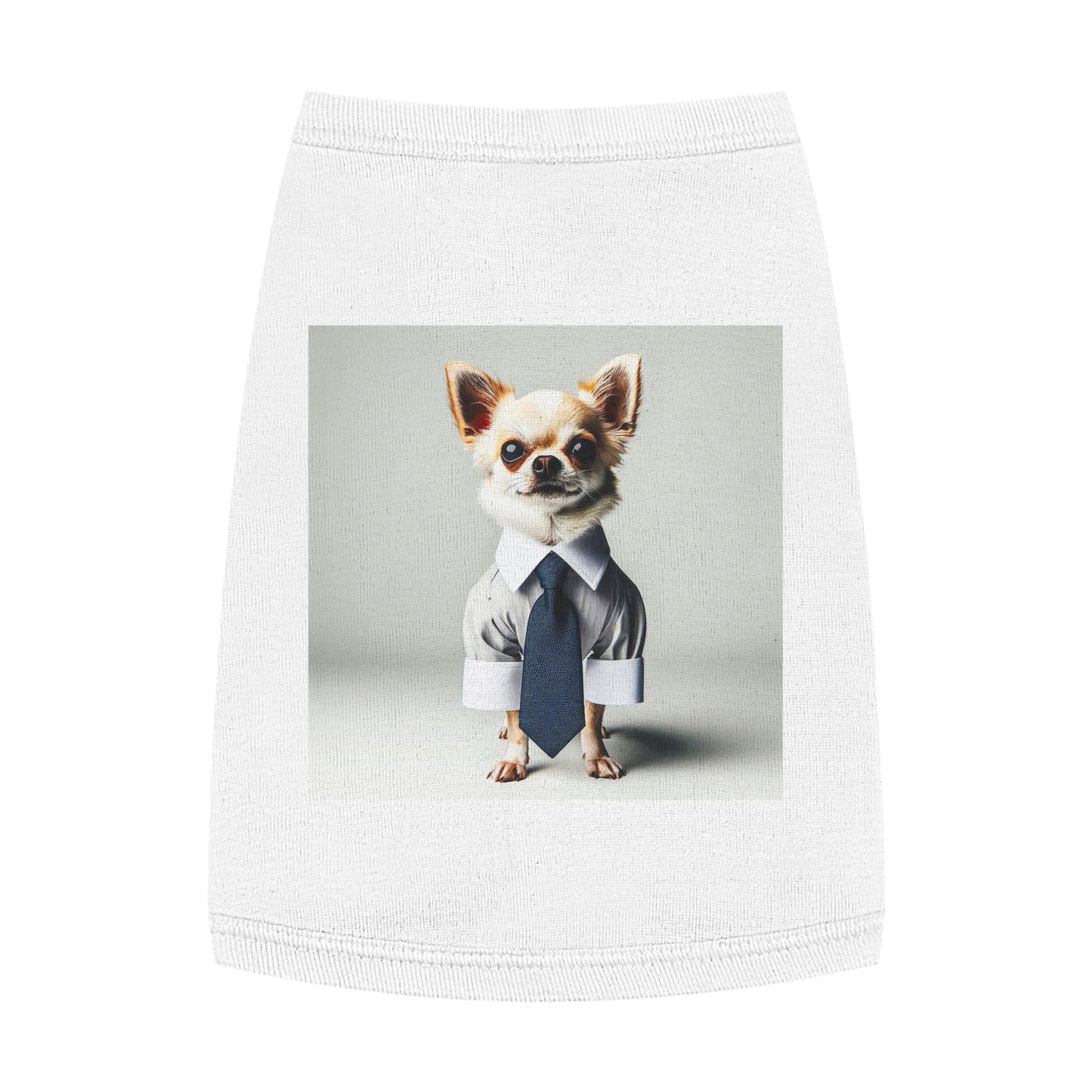 Pet Tank Top Chihuahua Pets Printify M White