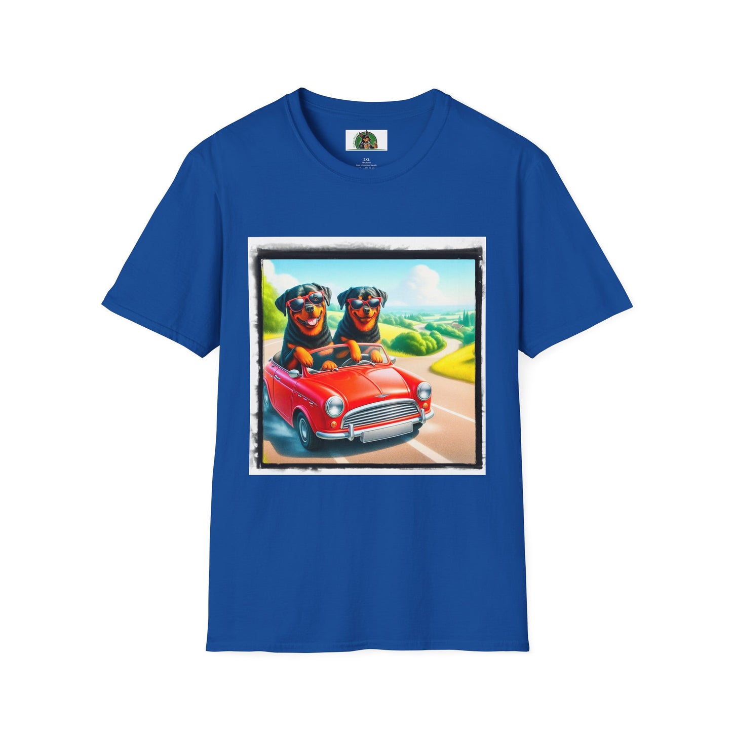 Wacky Rottweiler T-Shirt Printify XS Royal 