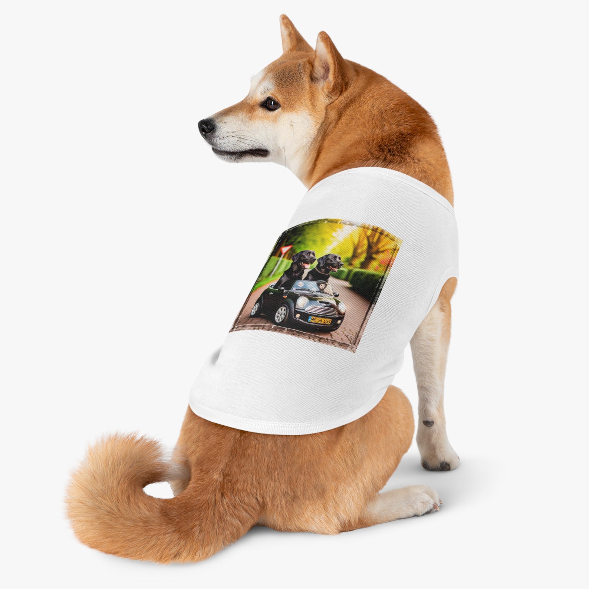 Wacky Pet Tank Top Labrador Retriever Pets Printify   