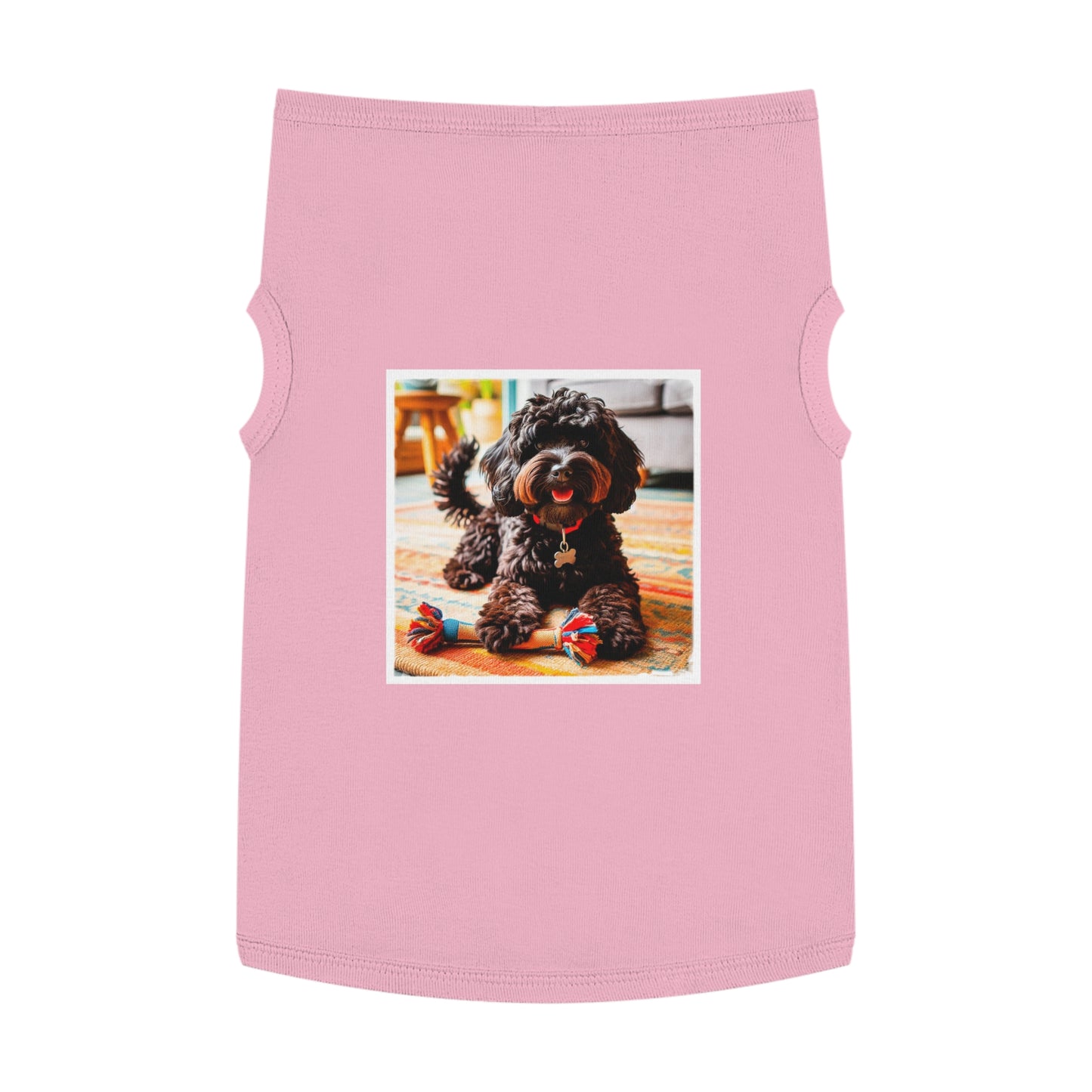 Pet Tank Top CockerPoo Pets Printify XL Pink