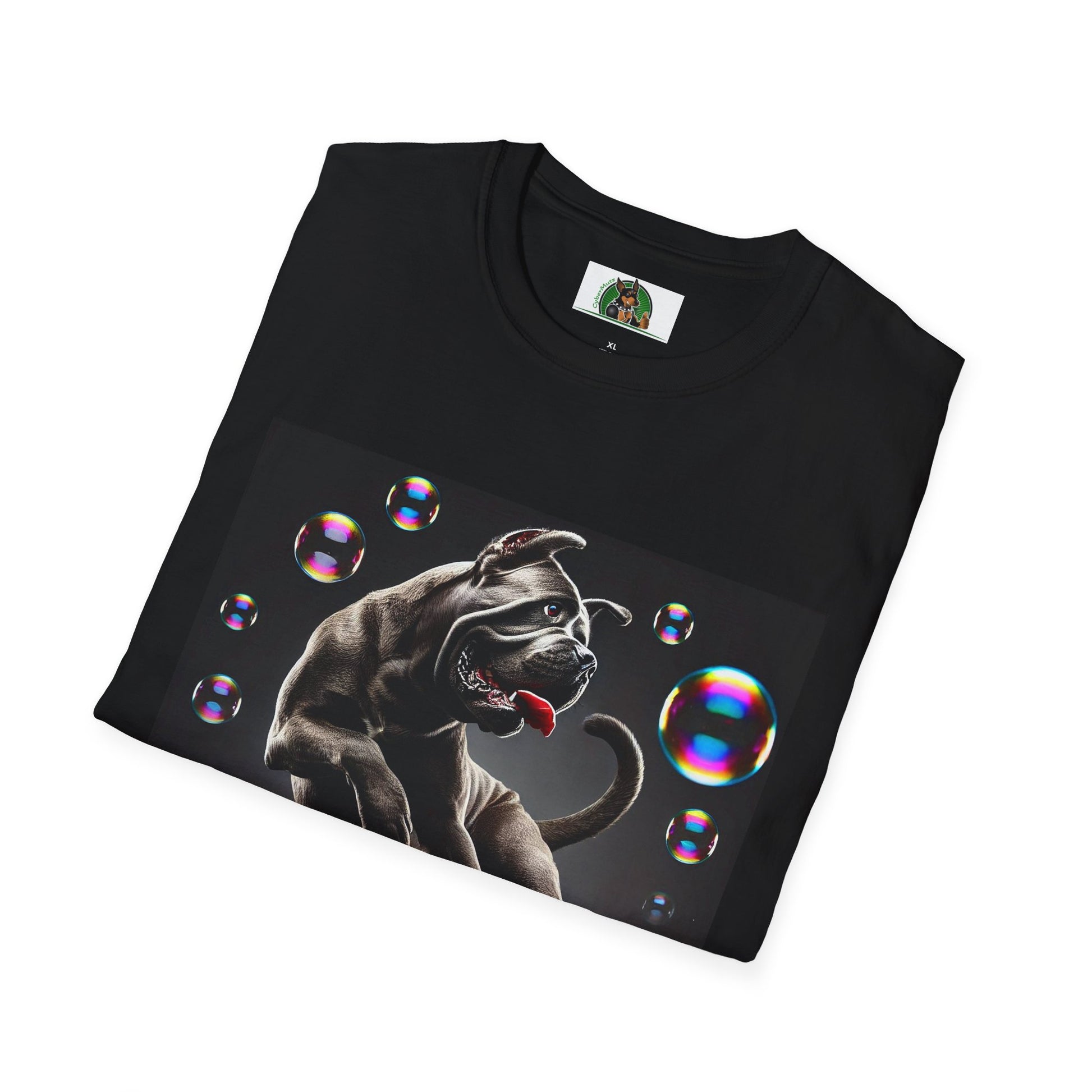 Dancing Cane Corso Softstyle T-Shirt T-Shirt Printify