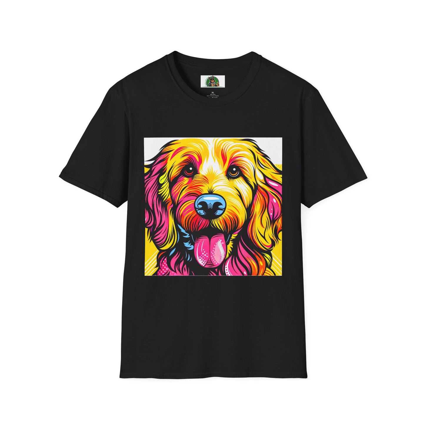 Golden Doodle T-Shirt Printify XS Black