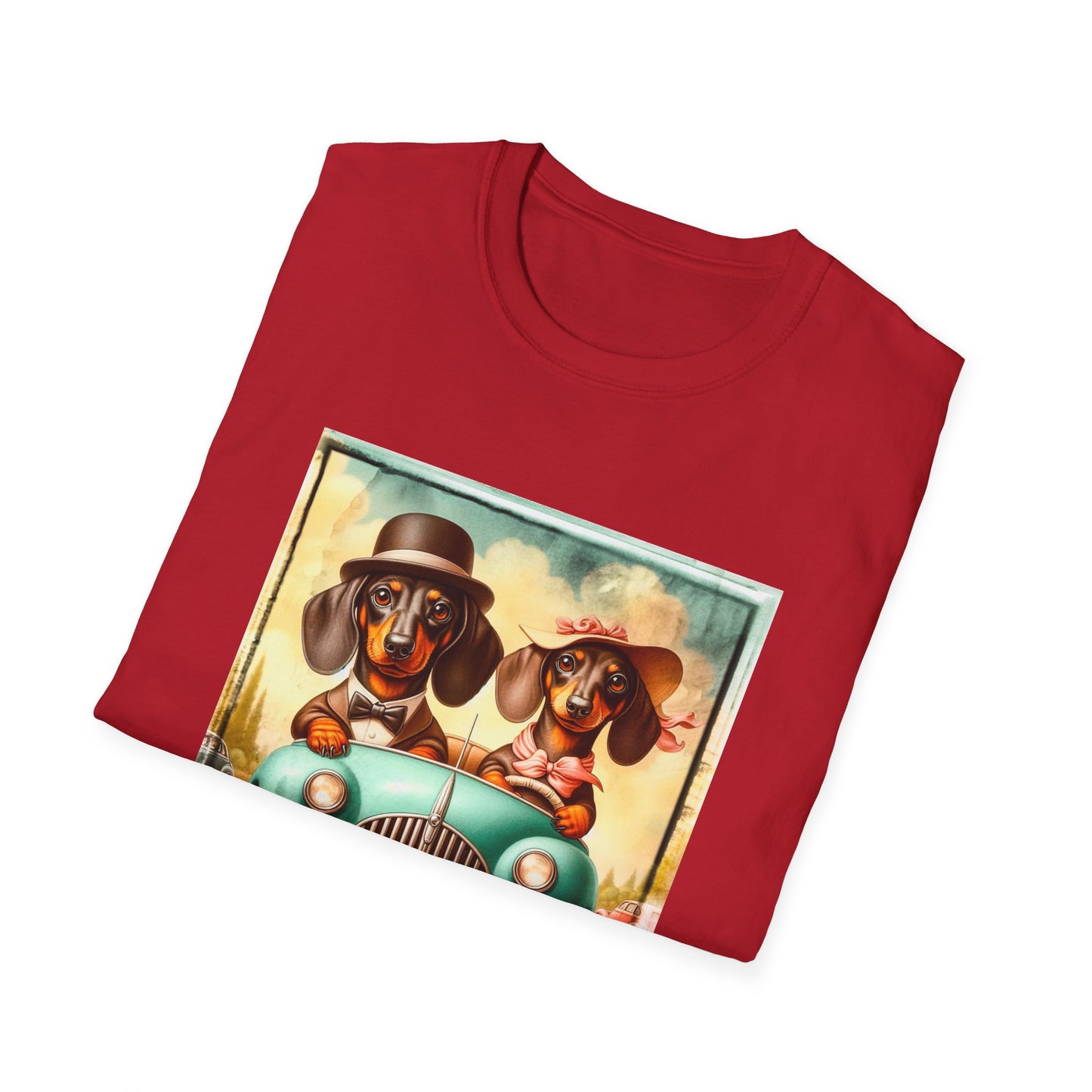 Wacky Dachshund T-Shirt Printify   