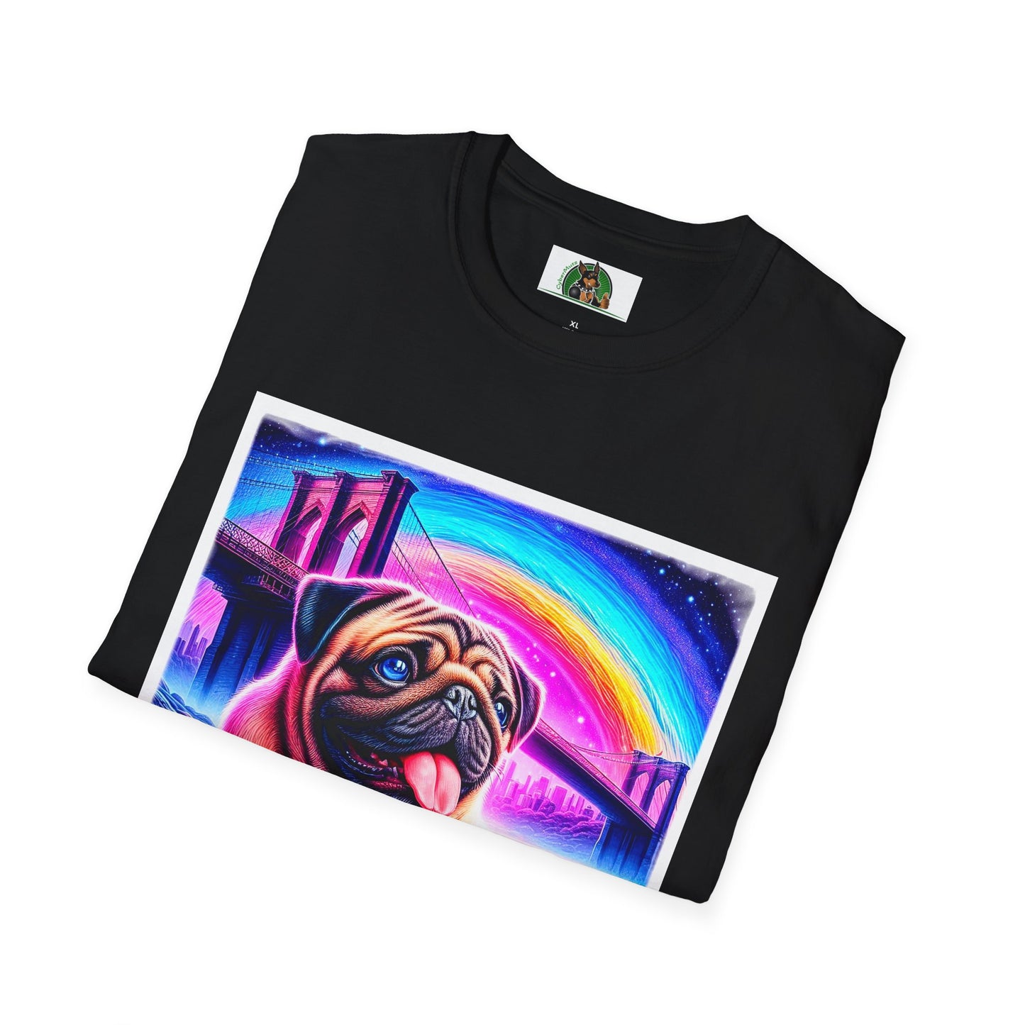 Pugs T-Shirt Printify   