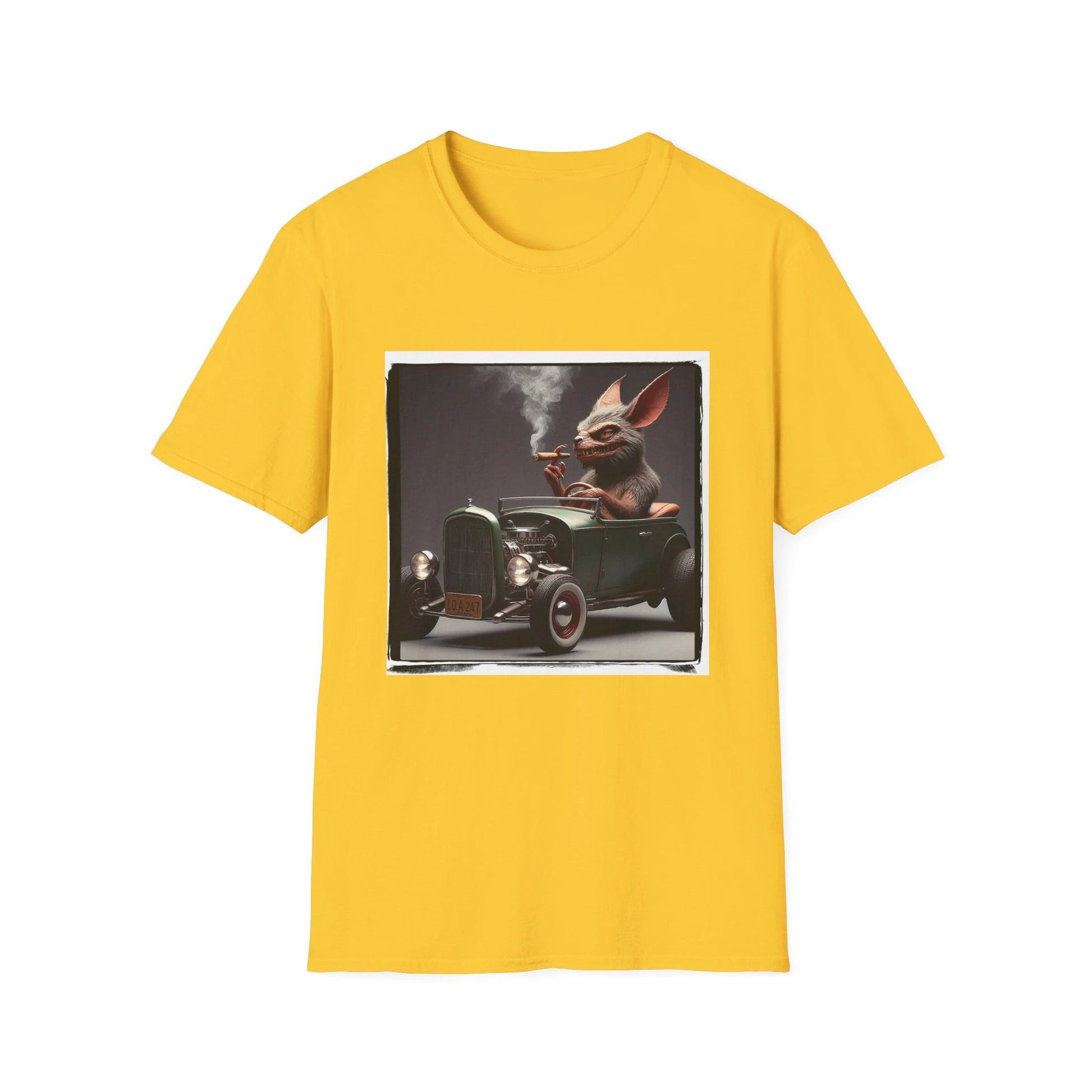 Chupacabra Smoking T Shirt Graphic Tee For Halloween Horror Fans And Collectors Forever T-Shirt Printify S Daisy
