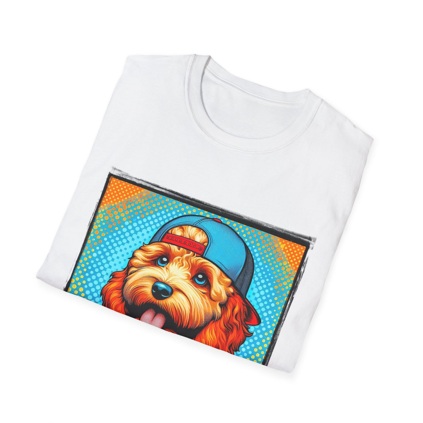 CockerPoo happy smiling t shirt T-Shirt Printify