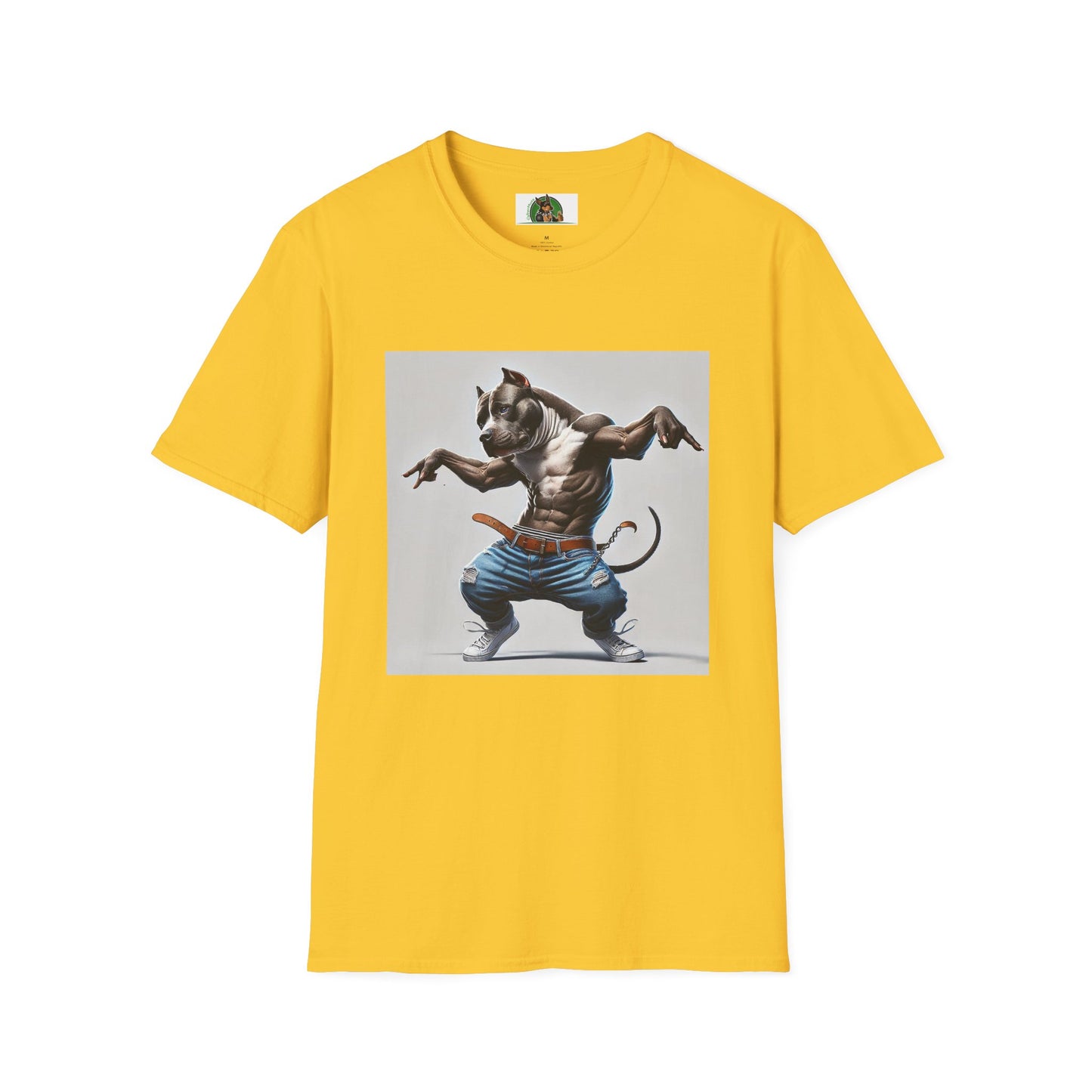 Dancing Pit Bull T-Shirt T-Shirt Printify S Daisy