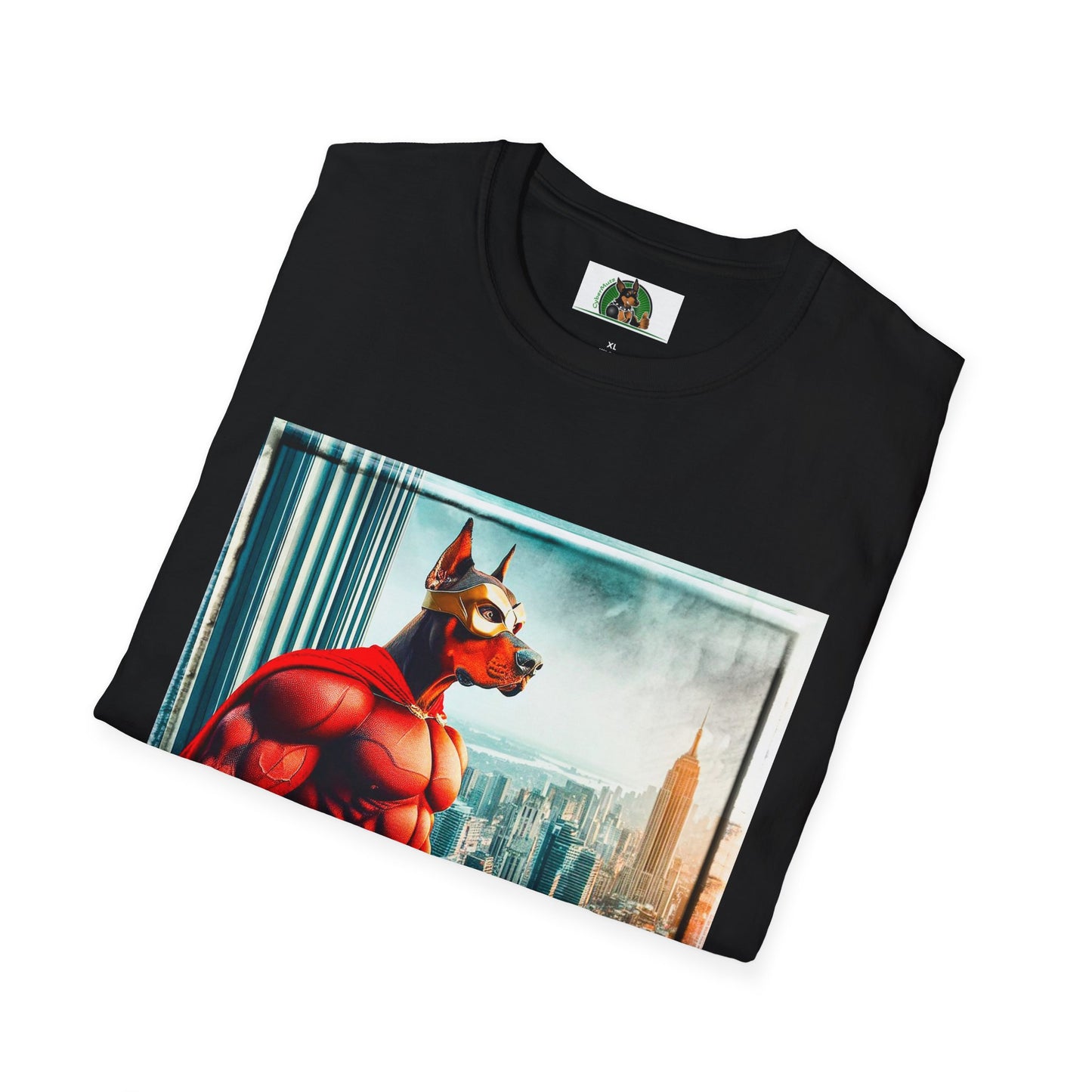 Doberman T-Shirt Printify   