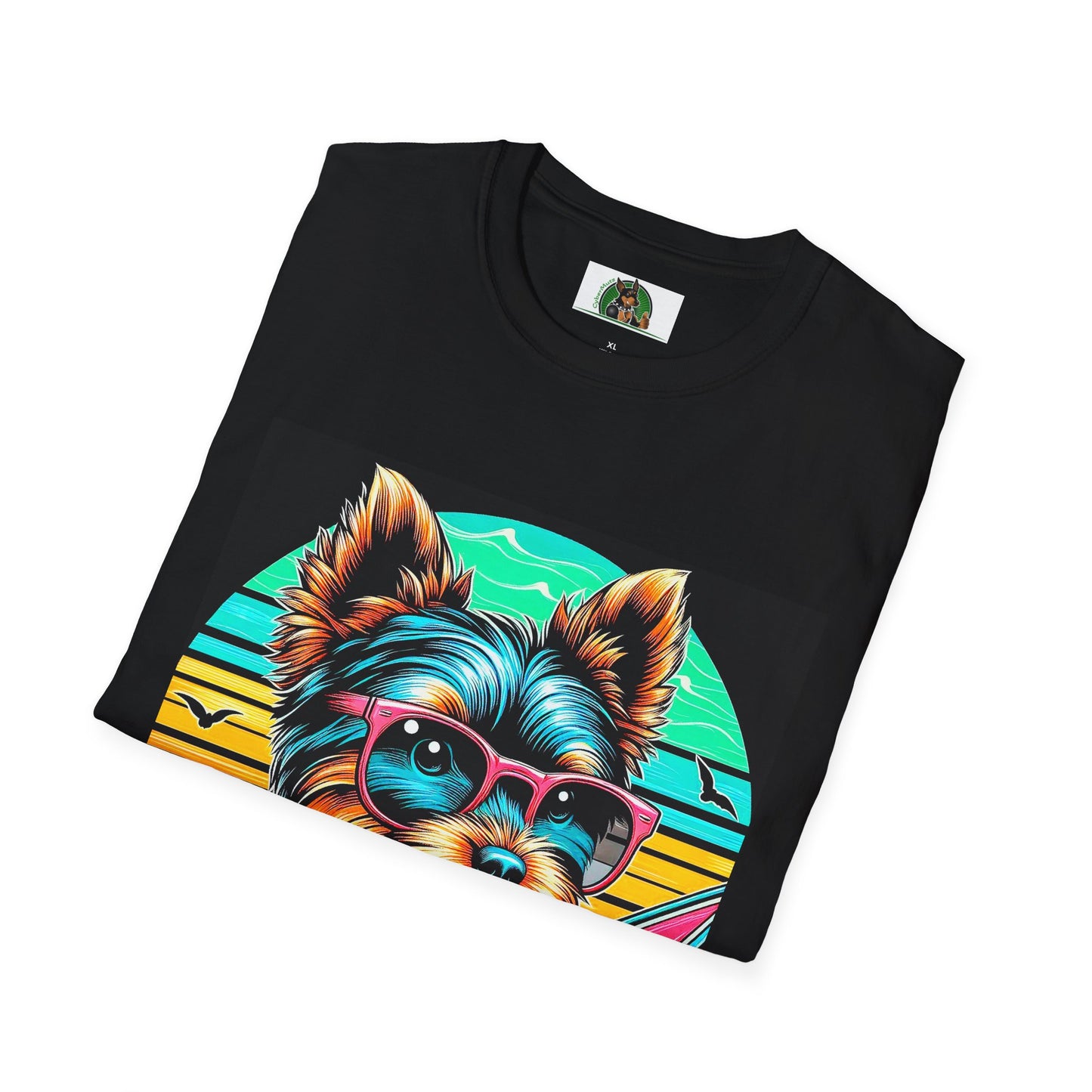 Yorkie T-Shirt Printify   