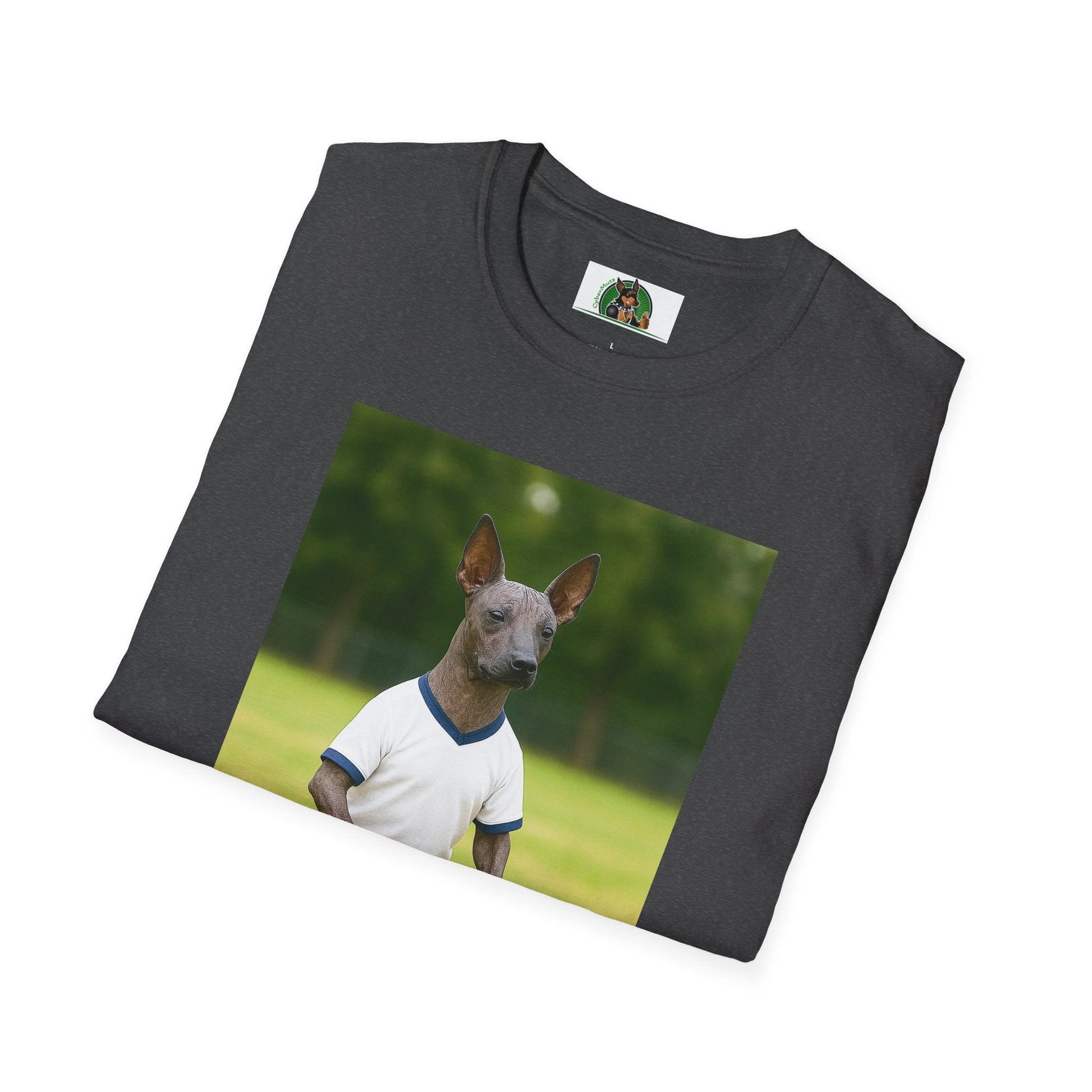 Mexican Hairless Dog Soccer T-Shirt — Dog Lover Sports Tee T-Shirt Printify