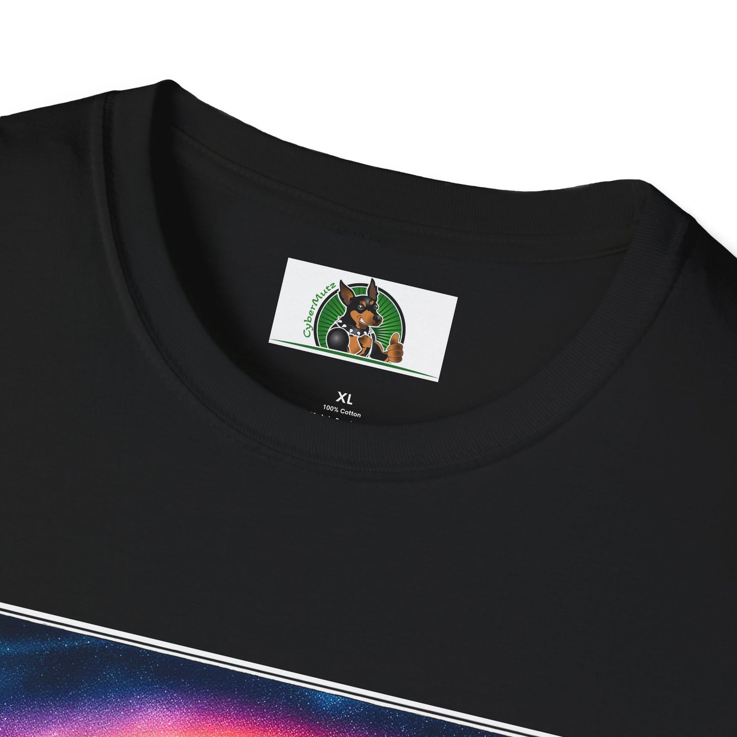 Australian Shepherd Rainbow Bridge And Lake T-Shirt Printify