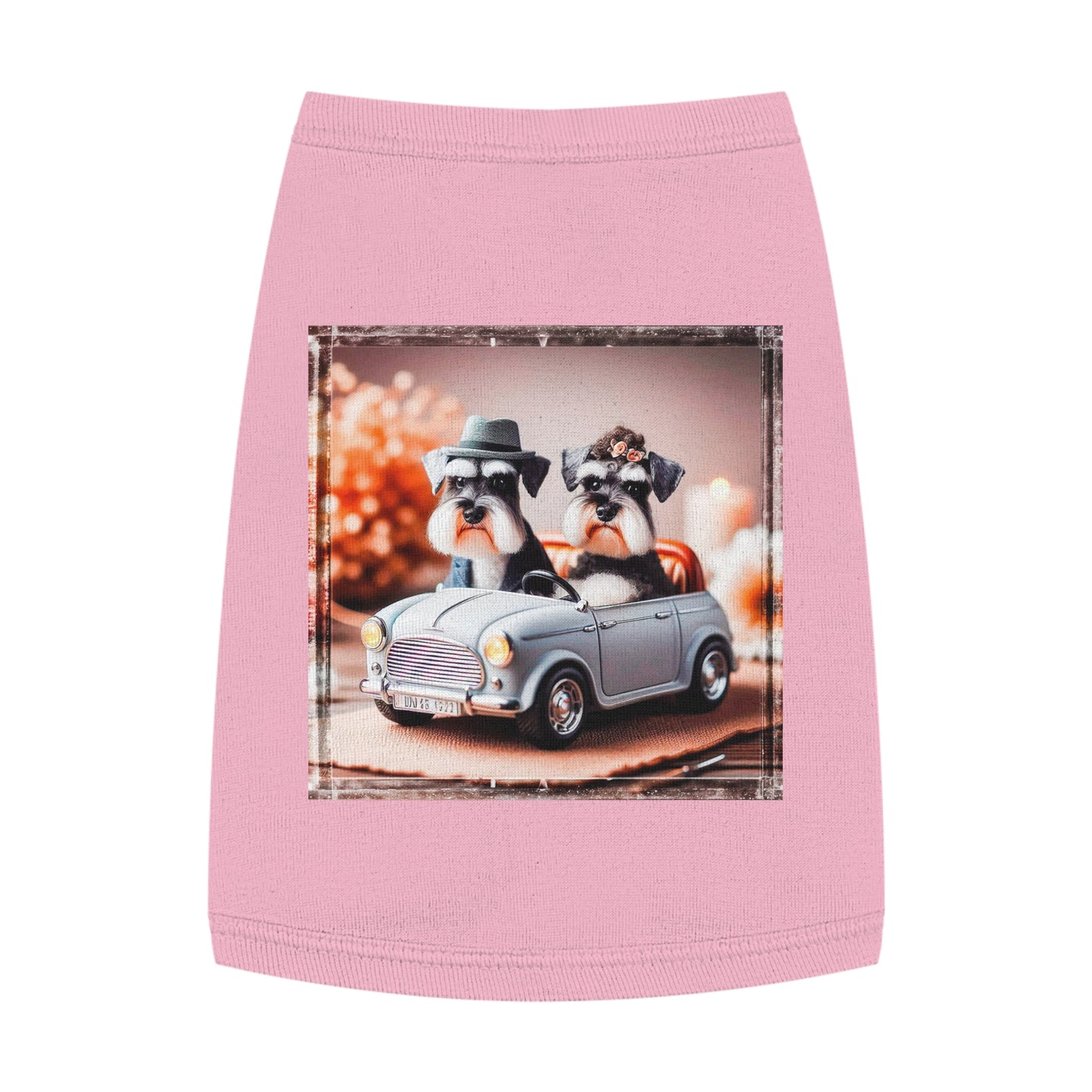 Wacky Pet Tank Top Miniature Schnauzer Pets Printify M Pink 