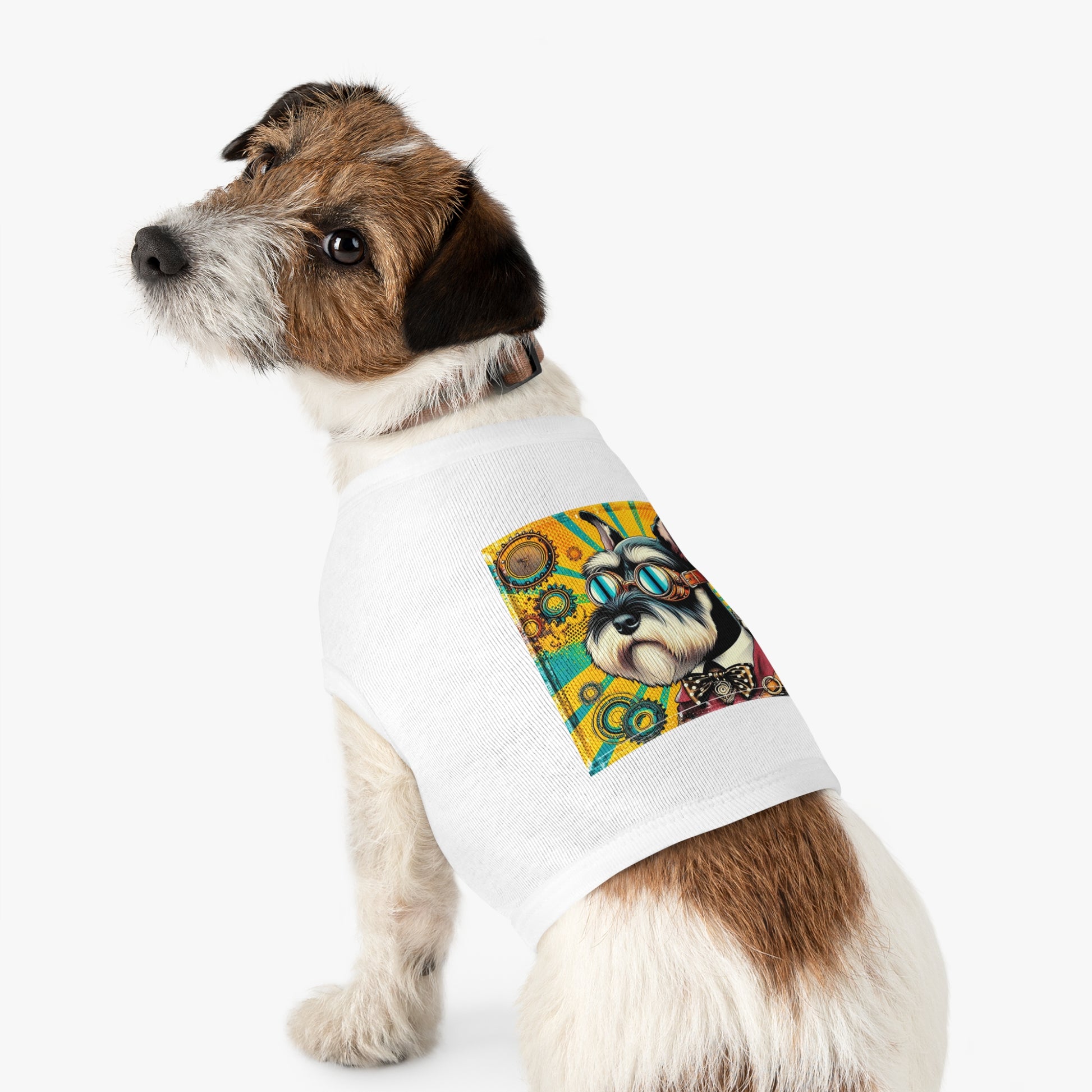 Miniature Schnauzer fun gears shirt Pets Printify