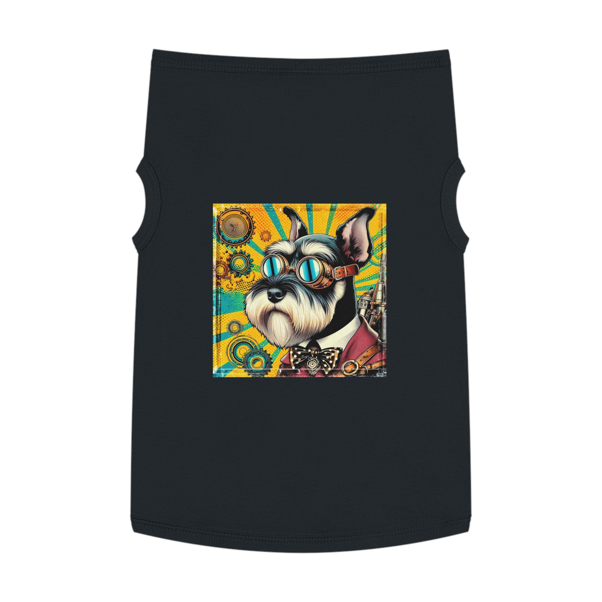 Pet Tank Top Miniature Schnauzer Pets Printify   