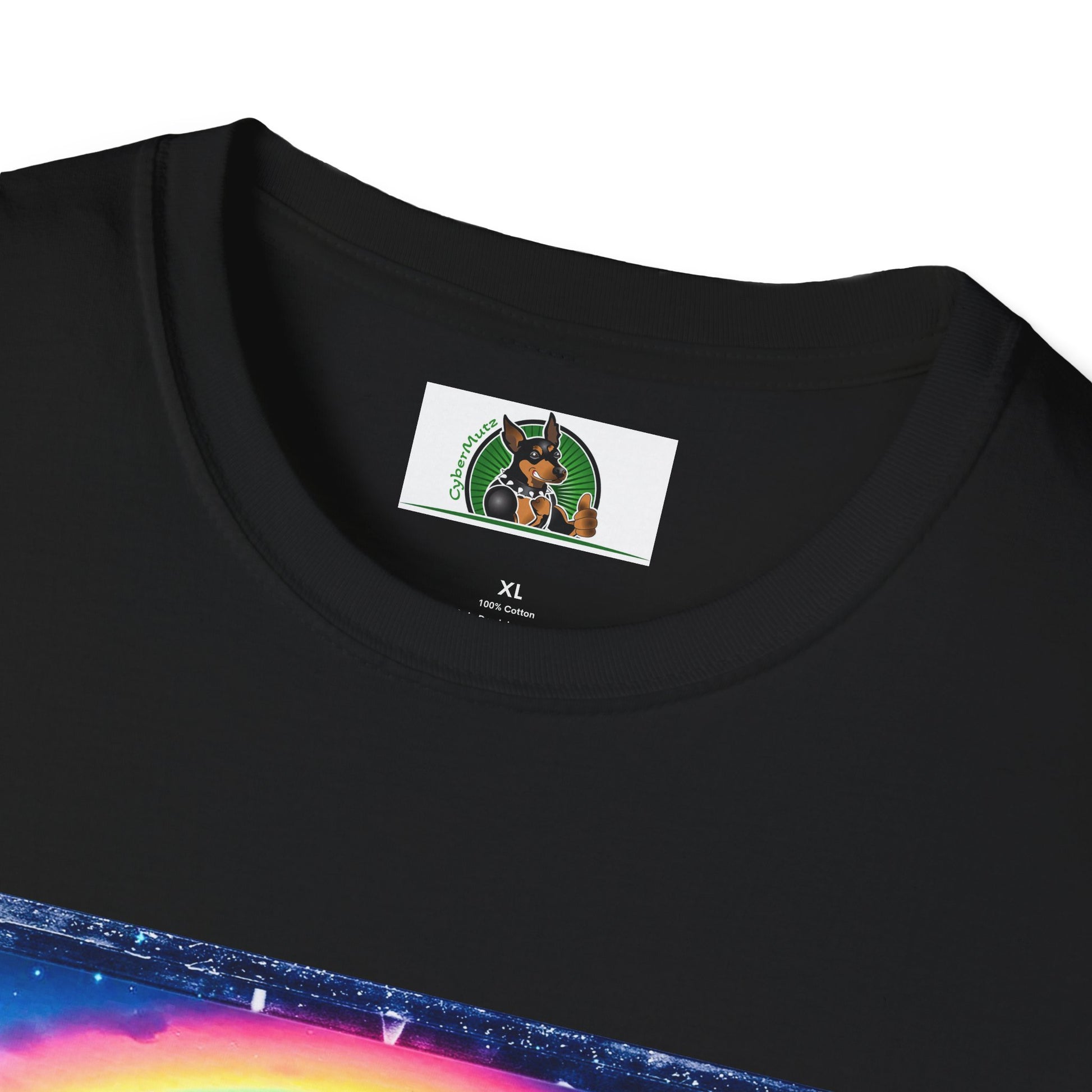 Pembroke Welsh Corgi colorful rainbow T-Shirt Printify