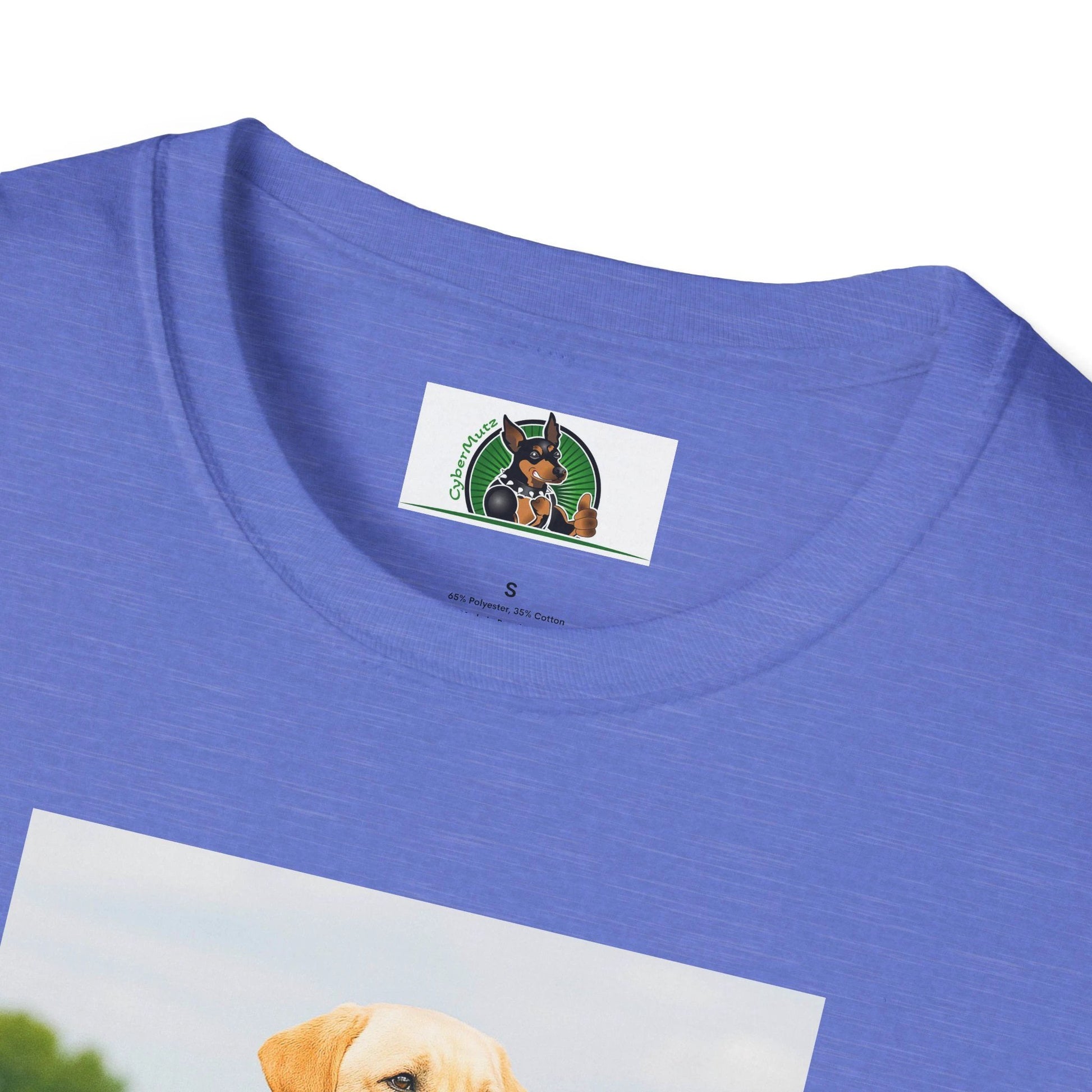 Labrador Retriever Golf T-Shirt — Sports Dog Tee for Dog Lovers by Printify