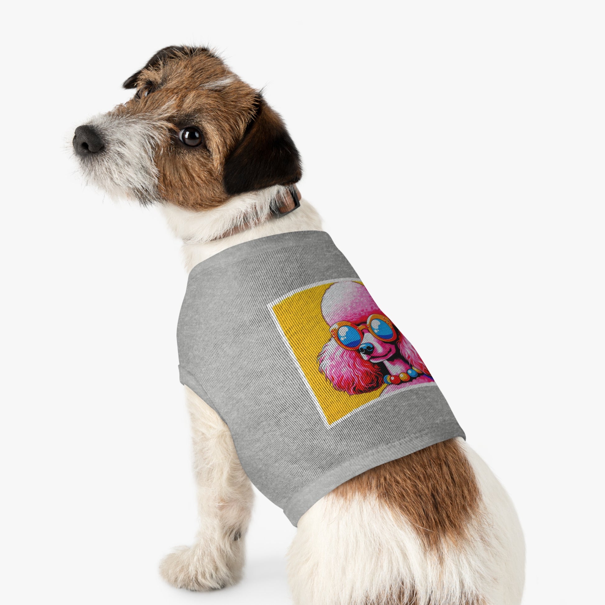 Pet Tank Top Poodle Pets Printify   