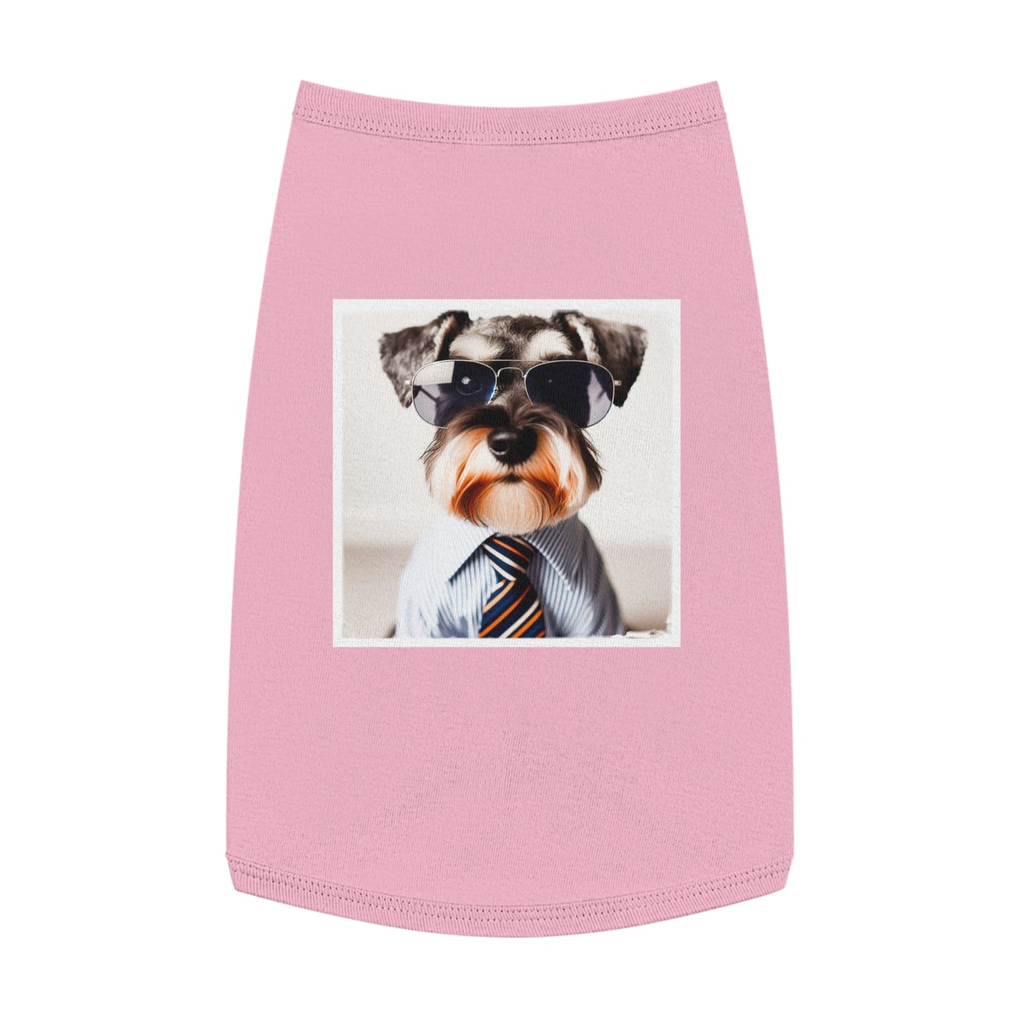 Pet Tank Top Miniature Schnauzer Pets Printify   