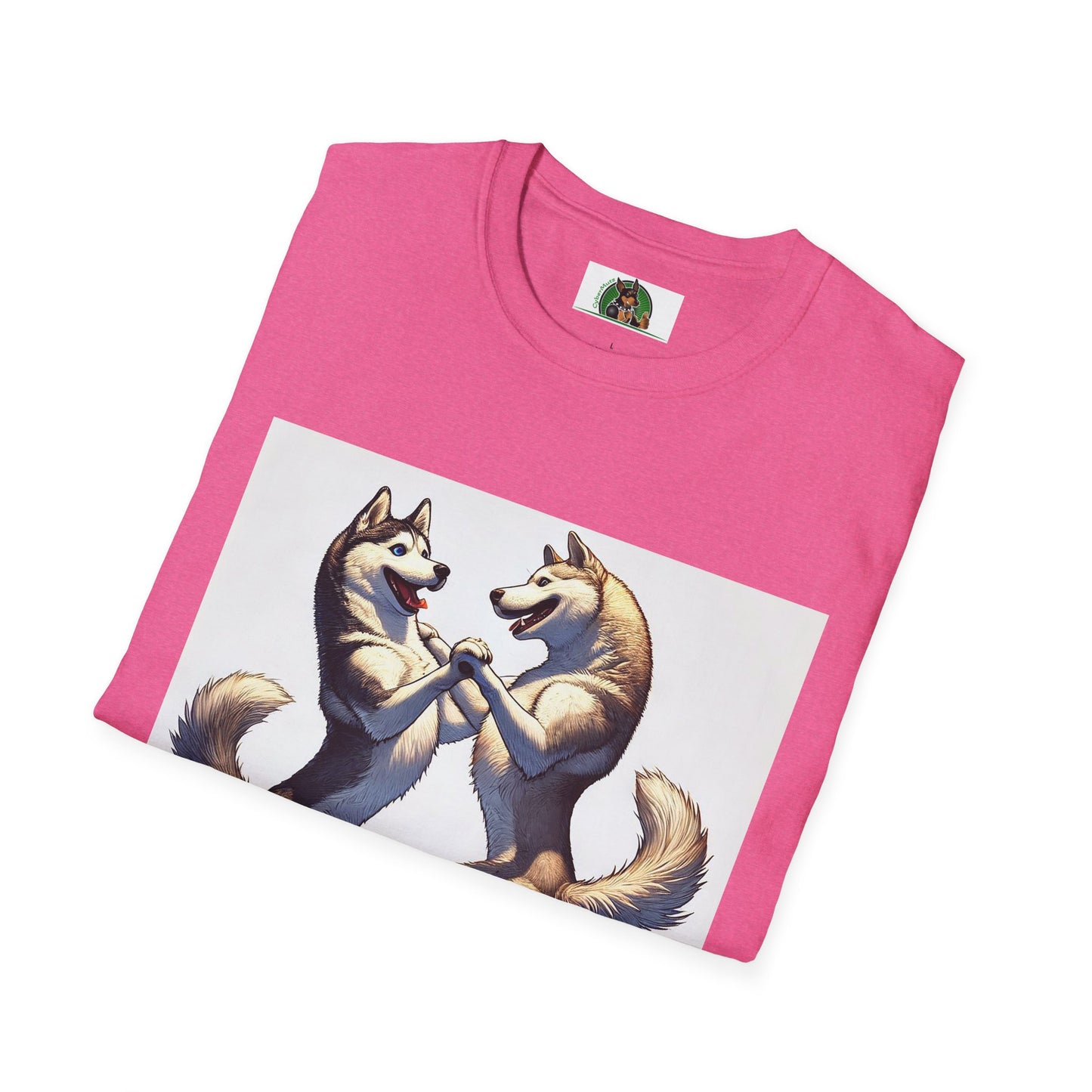 Dancing Huskies T-Shirt