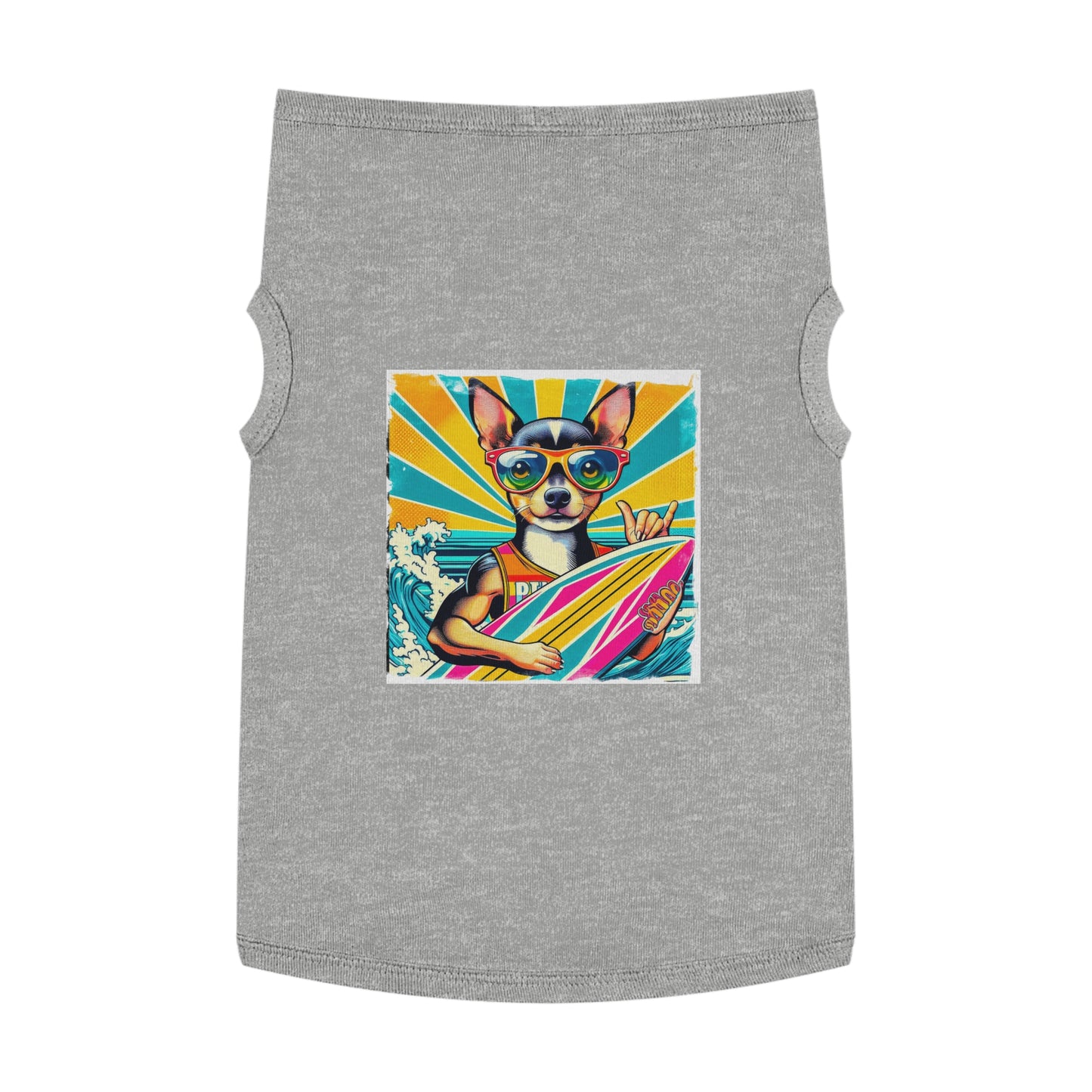 Pet Tank Top Chihuahua Pets Printify XL Heather