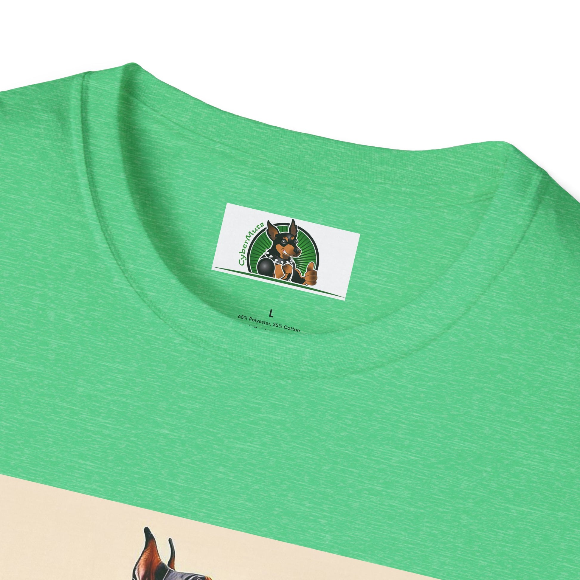 Dancing Doberman Unisex T-Shirt T-Shirt Printify