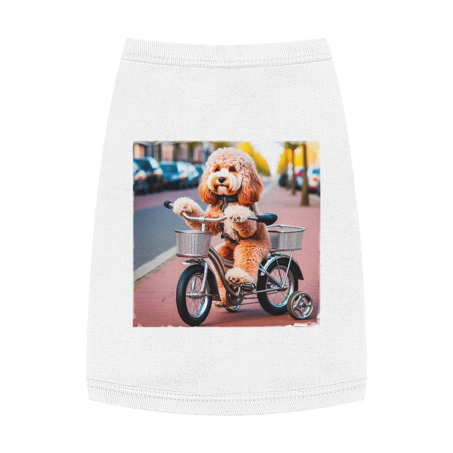 Pet Tank Top CockerPoo Pets Printify M White