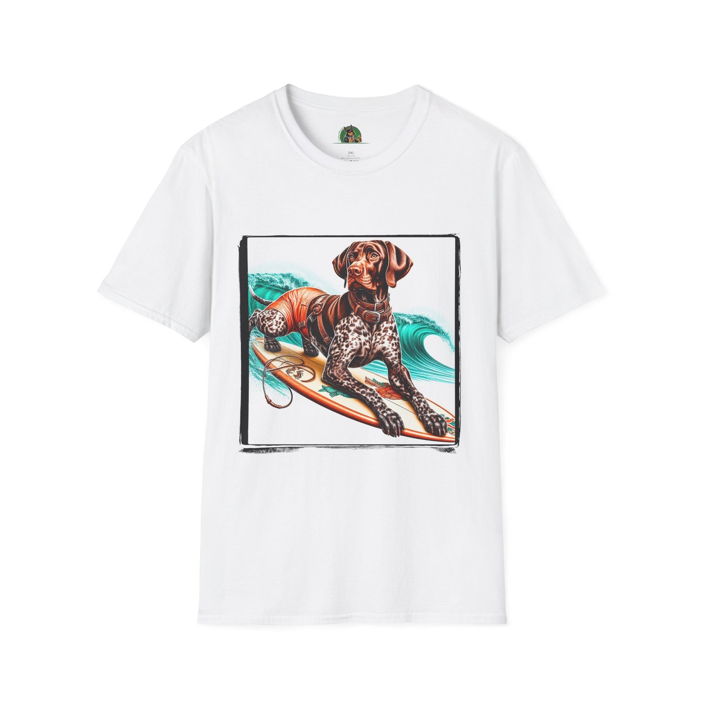 German Shorthaired Pointer T-Shirt Printify XS White 