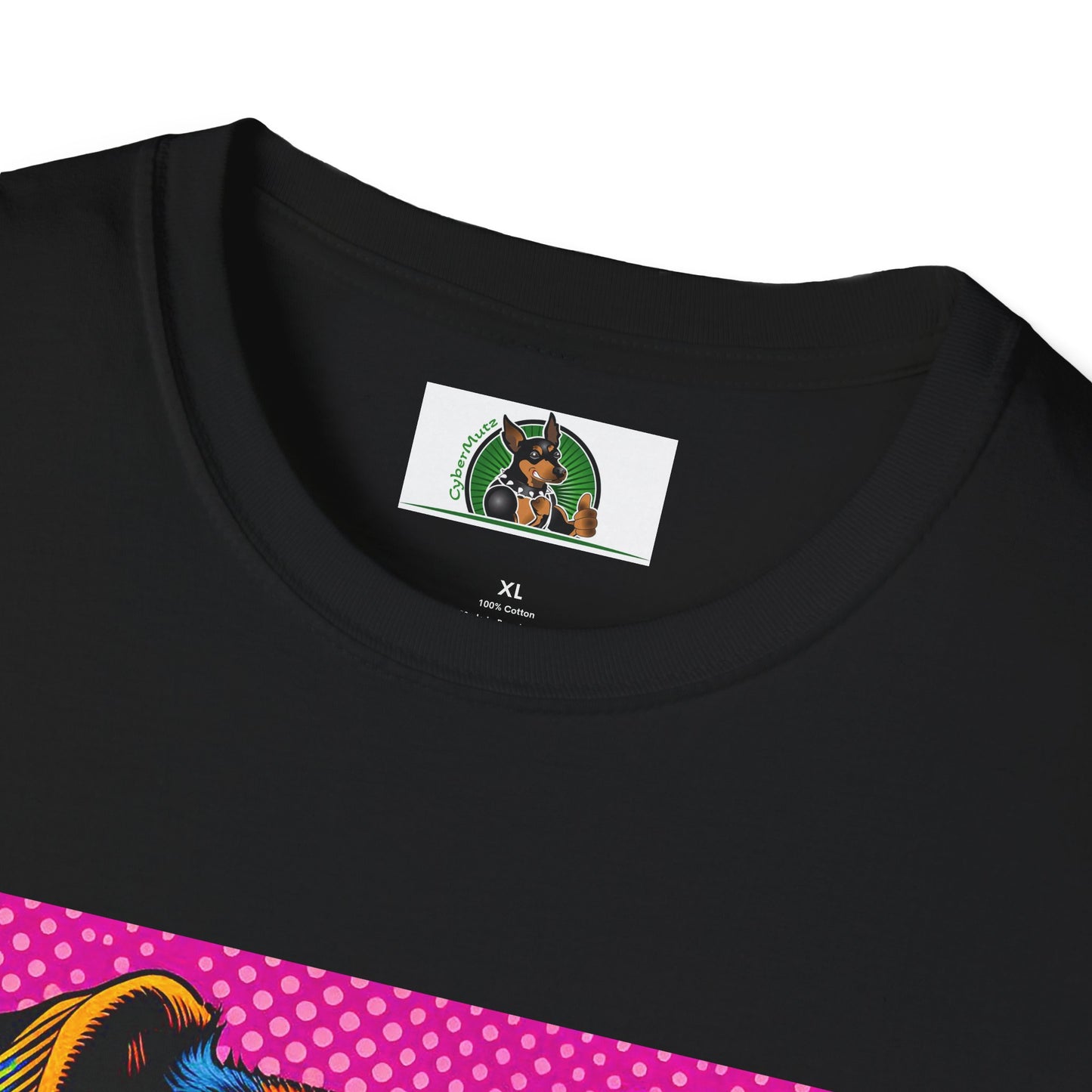 Jack Russell Pink Pop Art T-Shirt Printify
