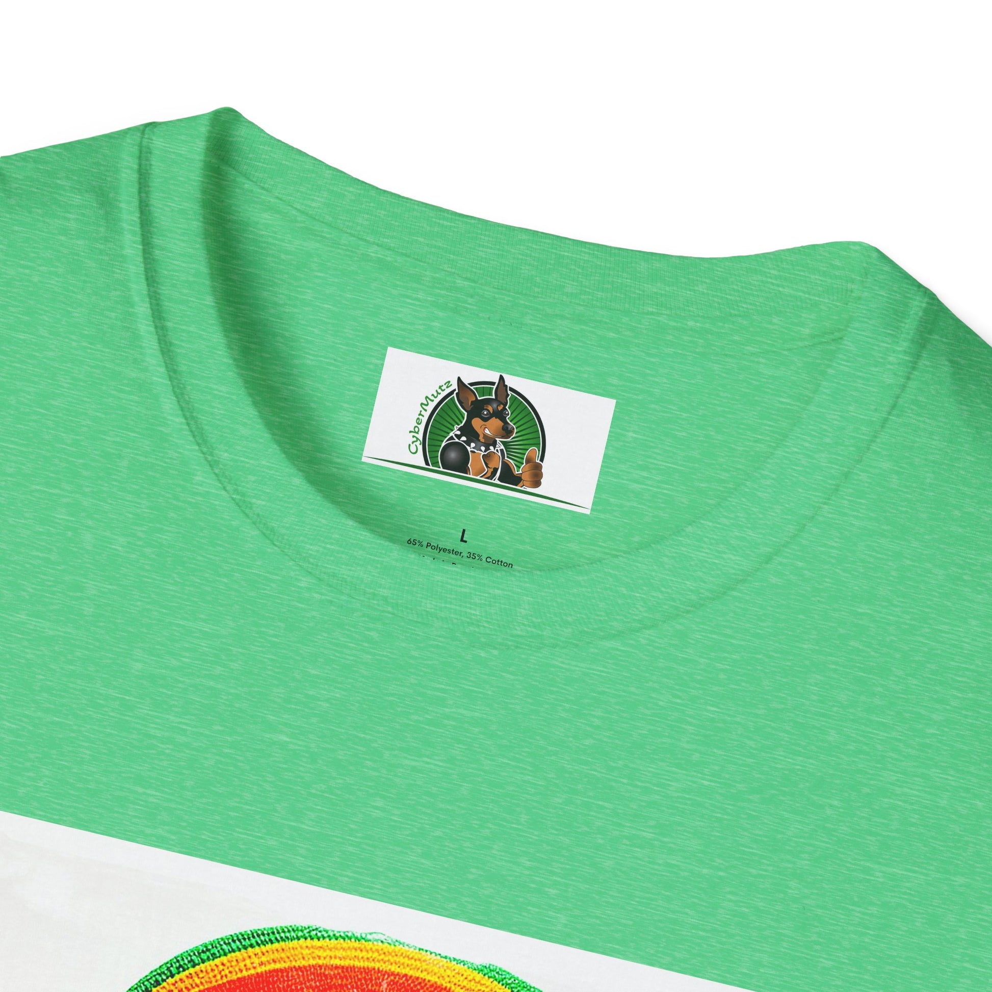 Basset Hound Rasta Dog Playing Guitar T-Shirt Printify