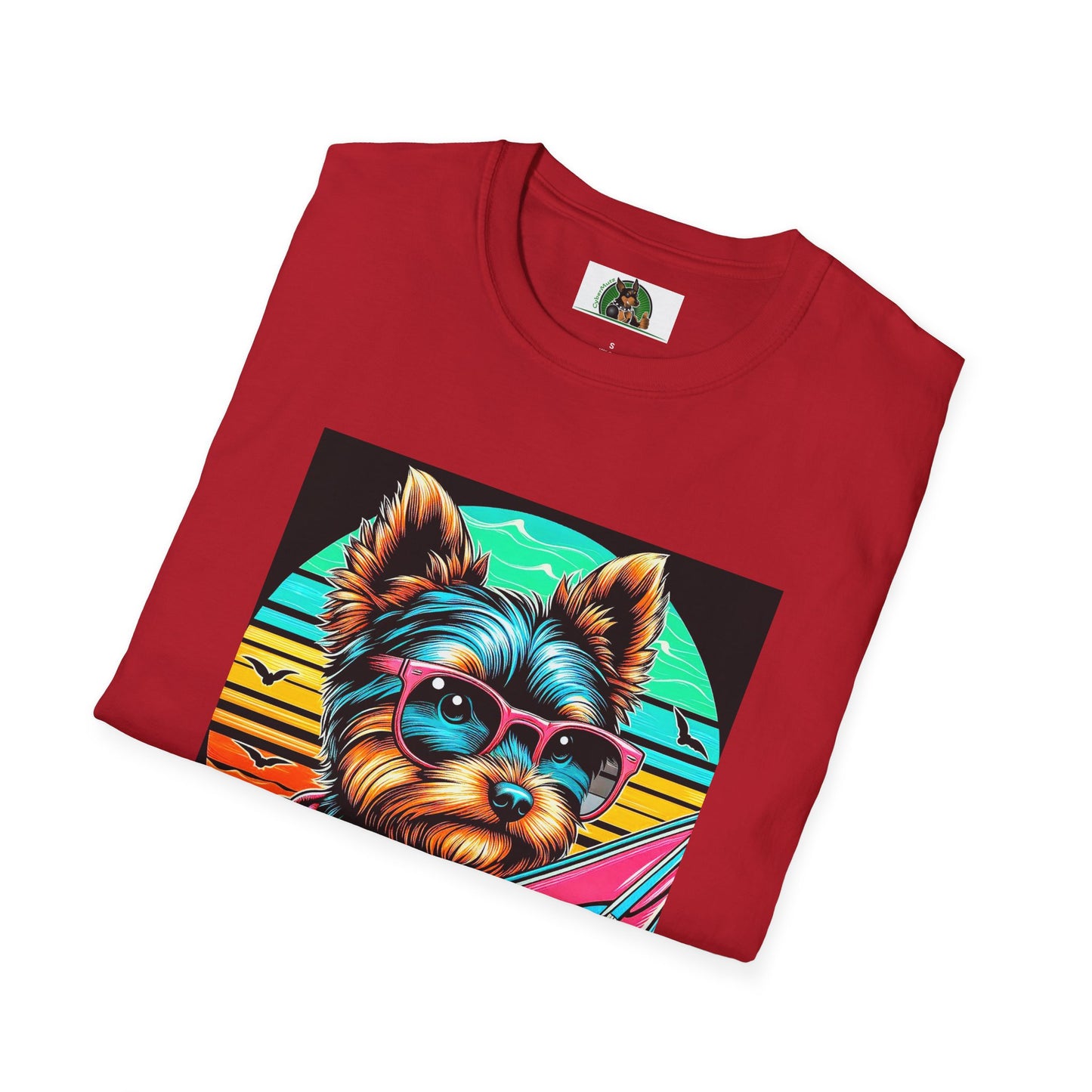 Yorkie T-Shirt Printify   